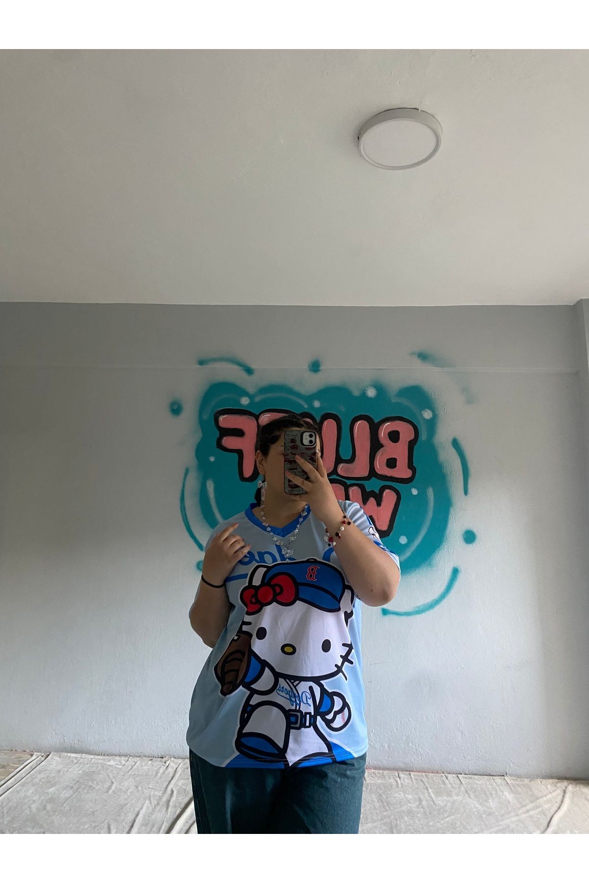 Bluff Büyük Beden Hello Kitty Forma