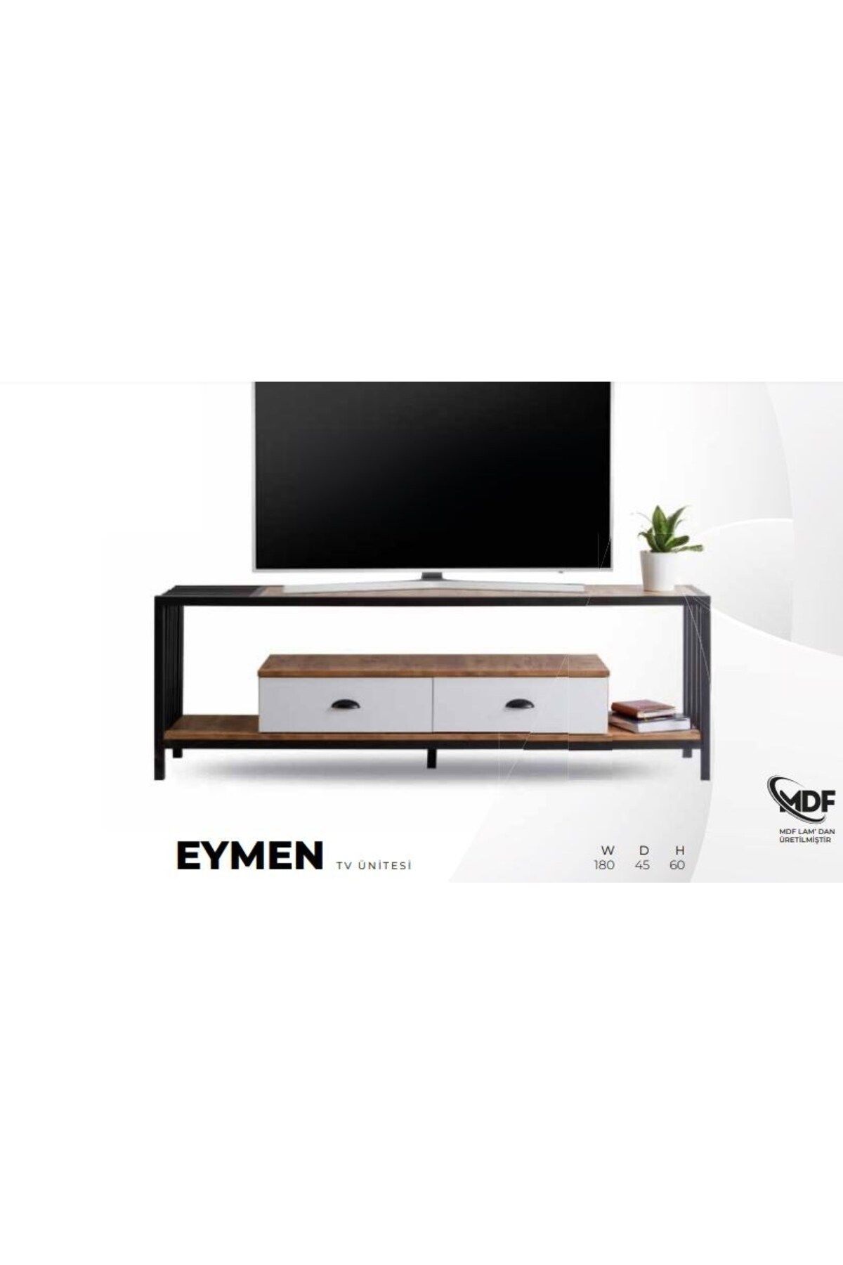 AYDINEV EYMEN MDF TV ÜNİTESİ