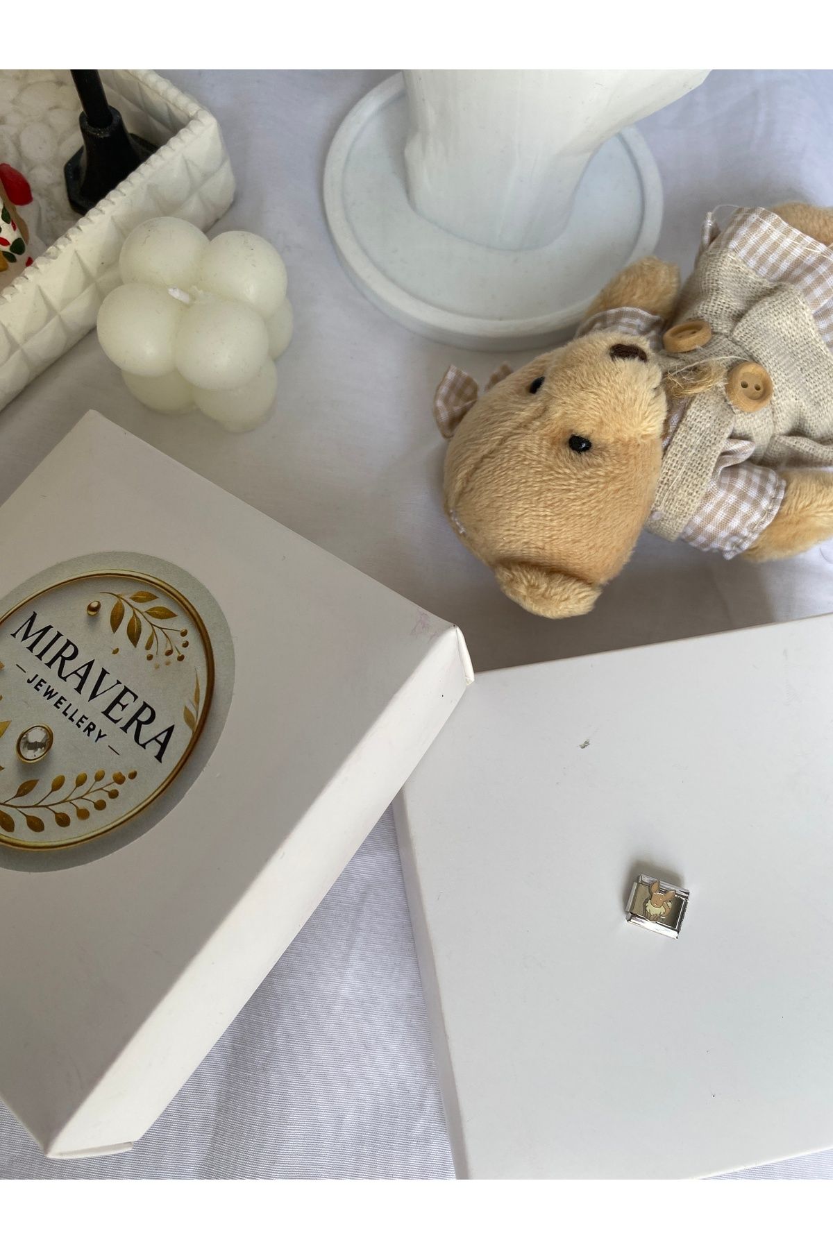 Miravera Jewellery Pokemon Serisi Çelik İtalyan Bileklik Charmı