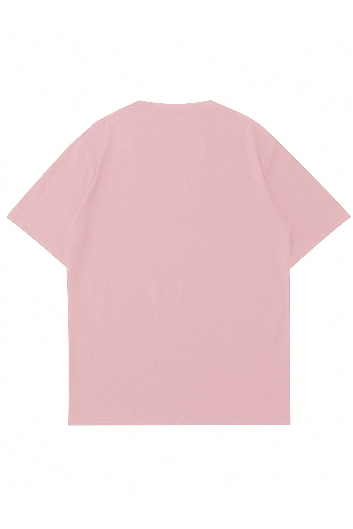 Mad&Calf-Unisex No Bad Days Printed Crew Neck Oversize Tshirt 2