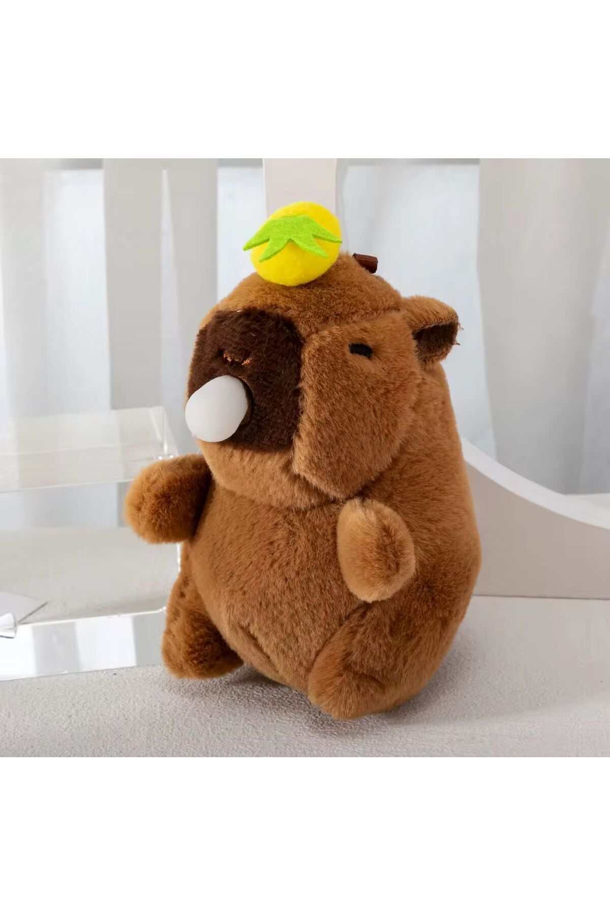 HEY GİDİ GİFT Sevimli Kapibara / İçi Yumuşak / Peluş Anahtarlık / Sakızlı Kapibara / Figür Yüksek Kalite