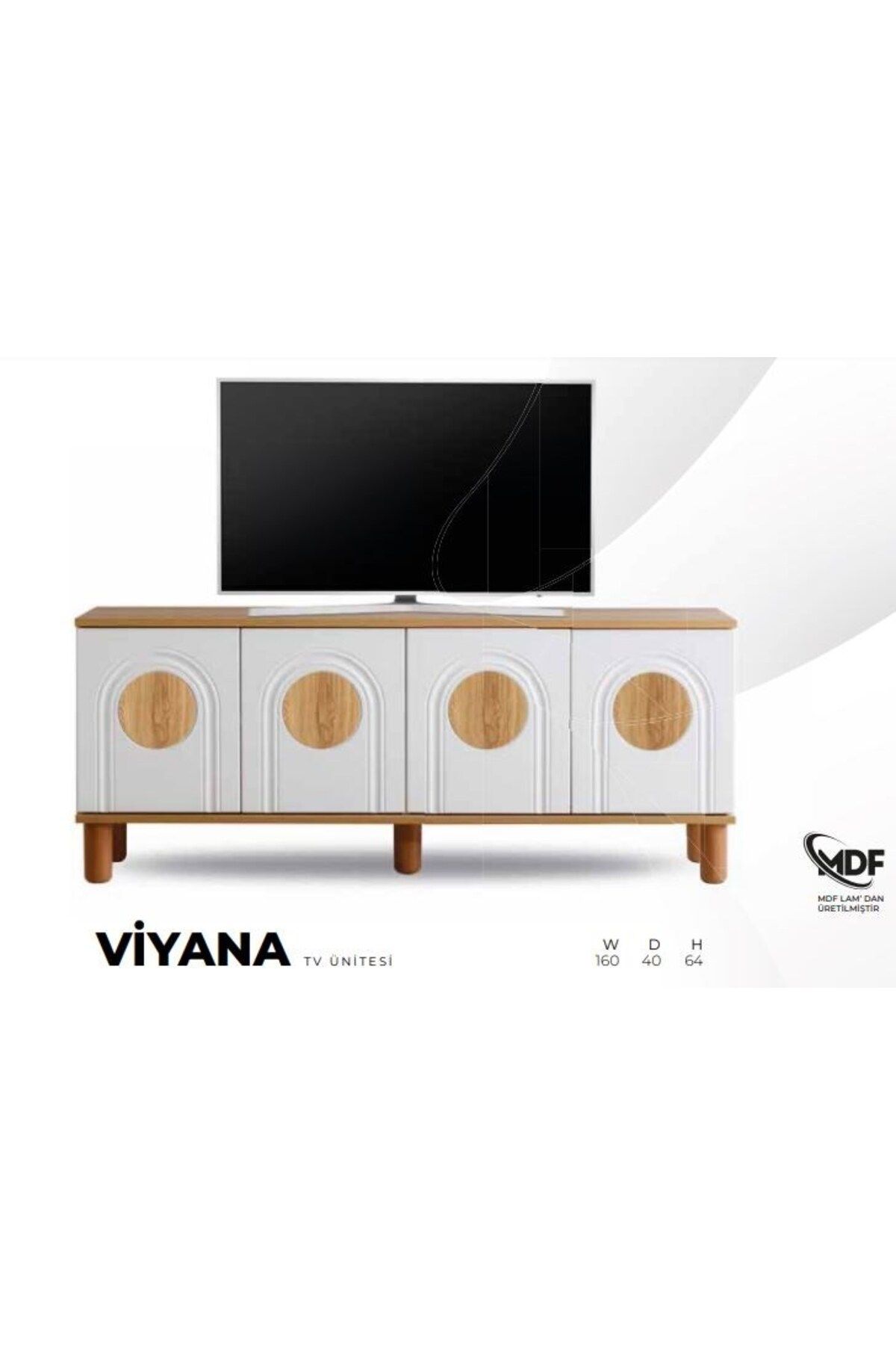 AYDINEV VİYANA MDF TV ÜNİTE