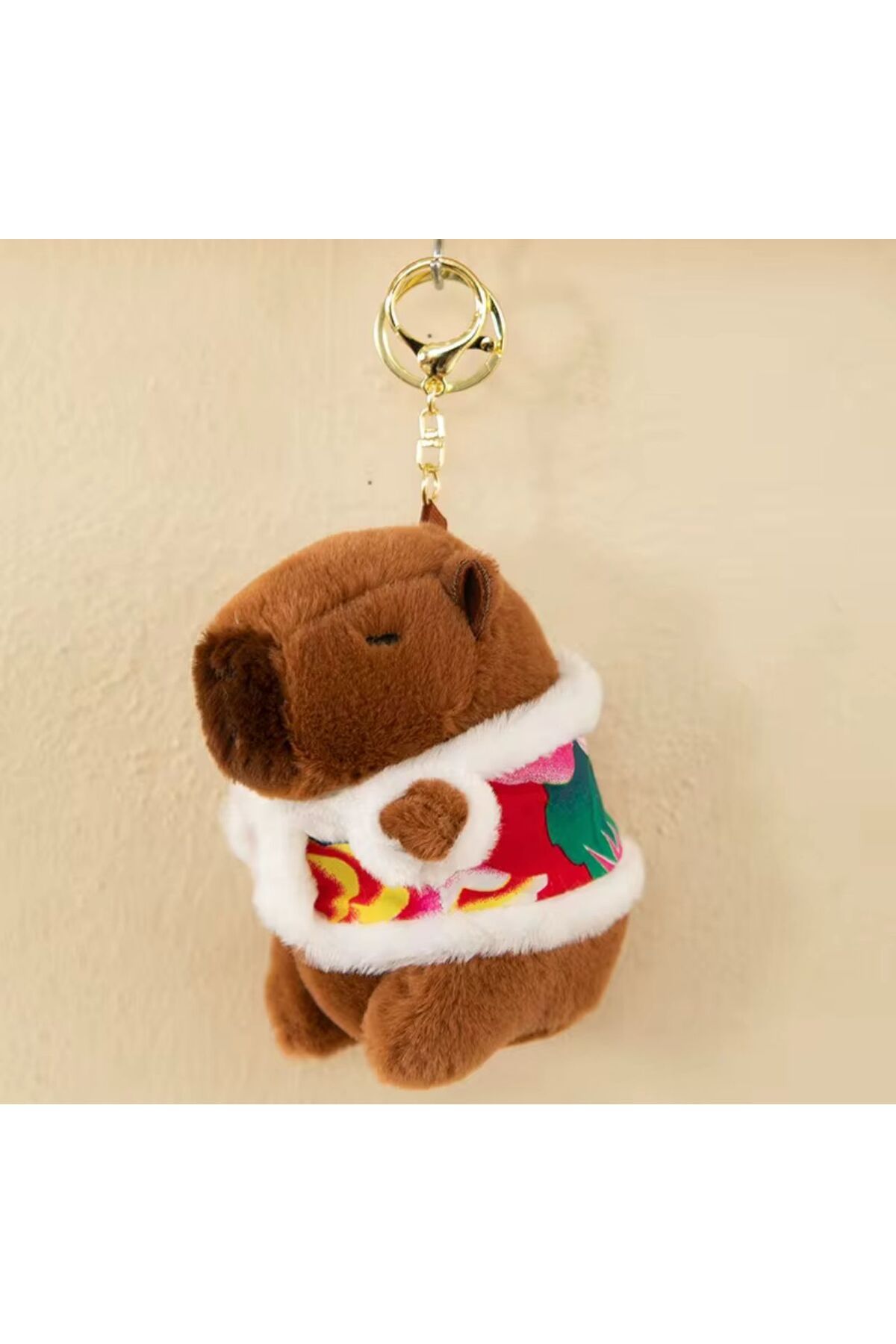 HEY GİDİ GİFT Sevimli Kapibara Peluş / İçi Yumuşak / Peluş Anahtarlık / Capybara Oyuncak / Figür Yüksek Kalite