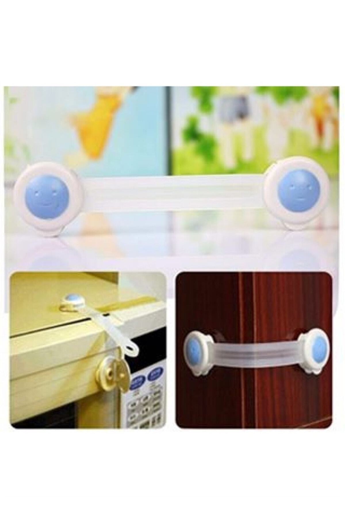 Kenpool Emniyet Kilidi Çocuk Dolap Bebek Kapı Güvenliği Koruma Mandalları Çekmece 2'li Set fotoğrafı 6 (önizleme)