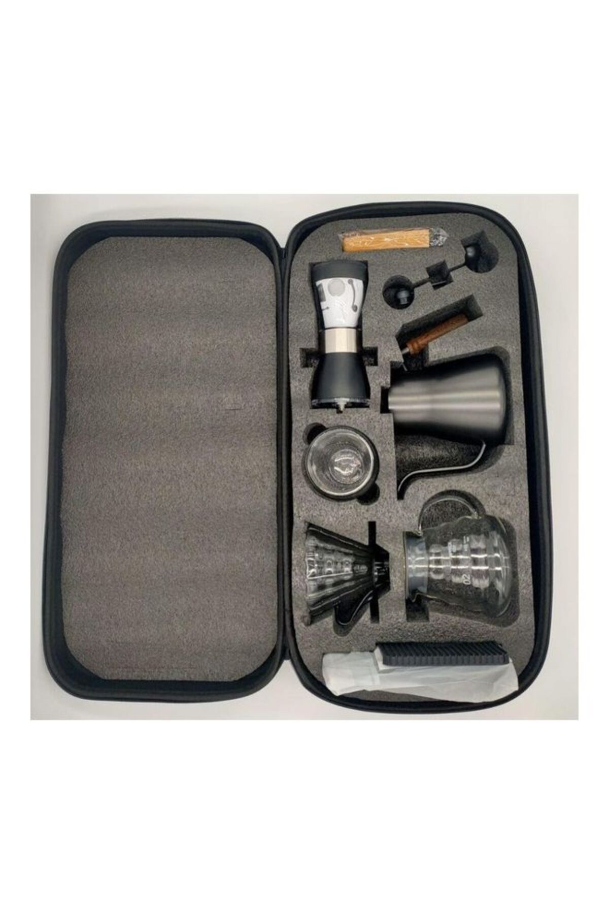 COOYA-Coffee Set, Portable Travel Bag,for Travelers Commuters,On-the-Go Use,Multicolour 2