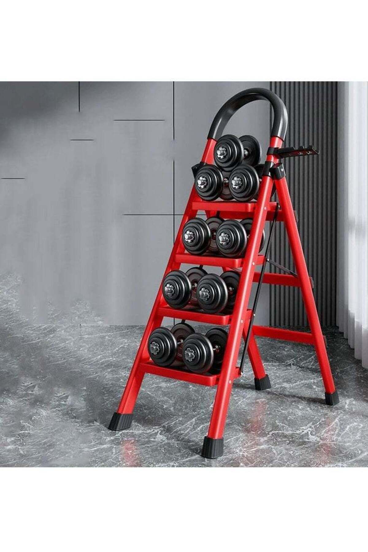 COOYA-Multifunctional portable ladder, durable, foldable design, non-slip steps, easy to use, for home use 6