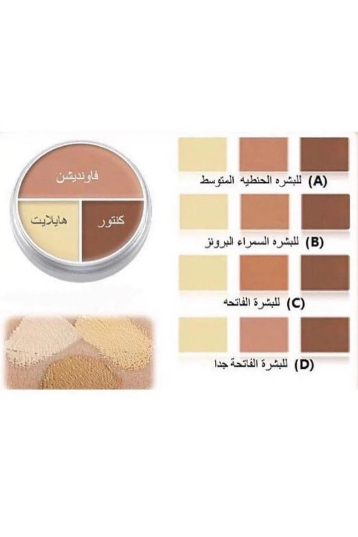 Kryolan-Contour Core Line Trio Shade A 2