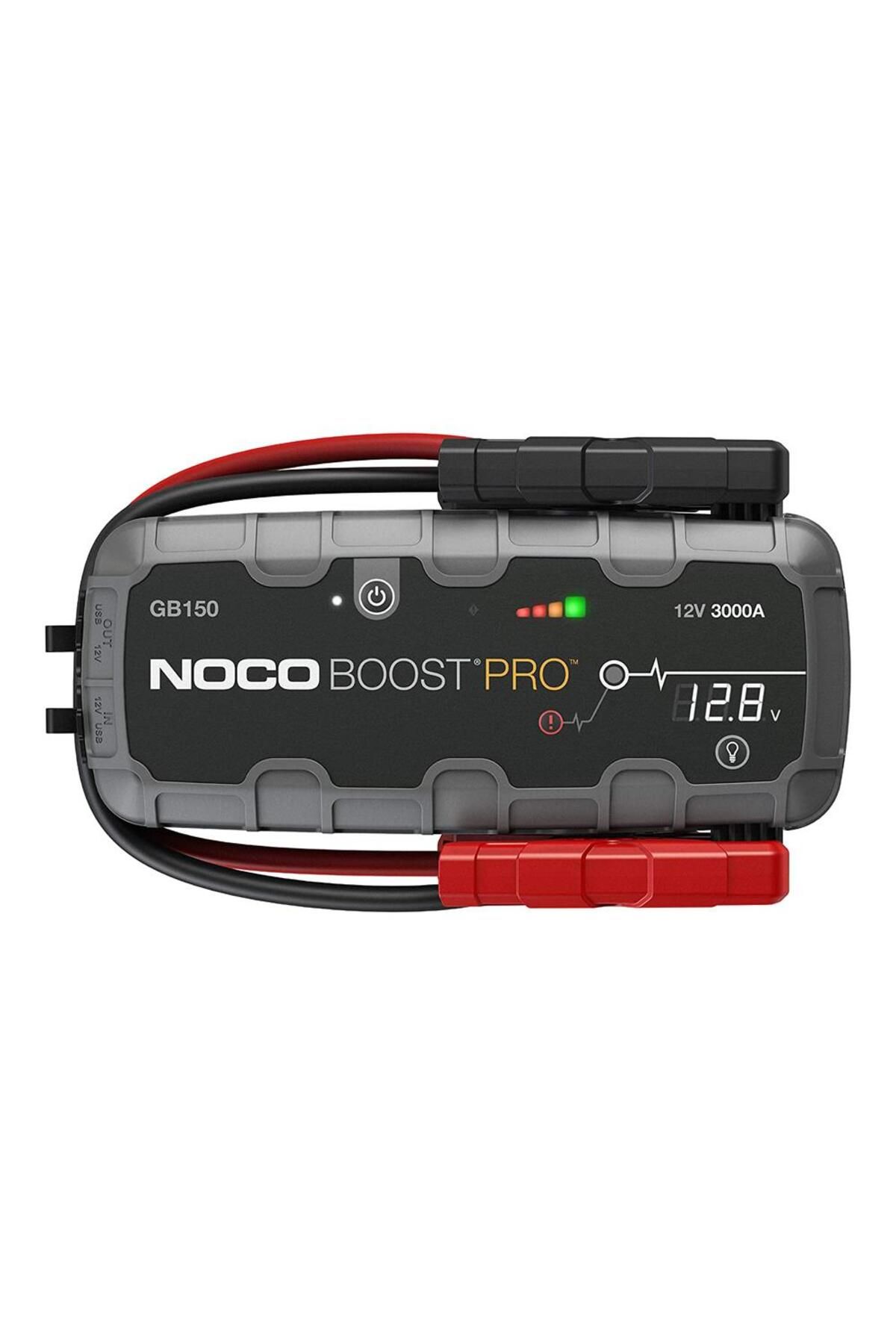 NOCO Genius GB150 12V 3000Amp Ultrasafe Lityum Akü Takviye + Powerbank + Led Lamba