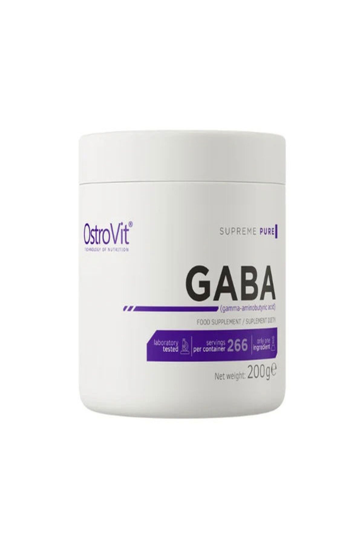 Ostrovit GABA 200 g natural - Toz form