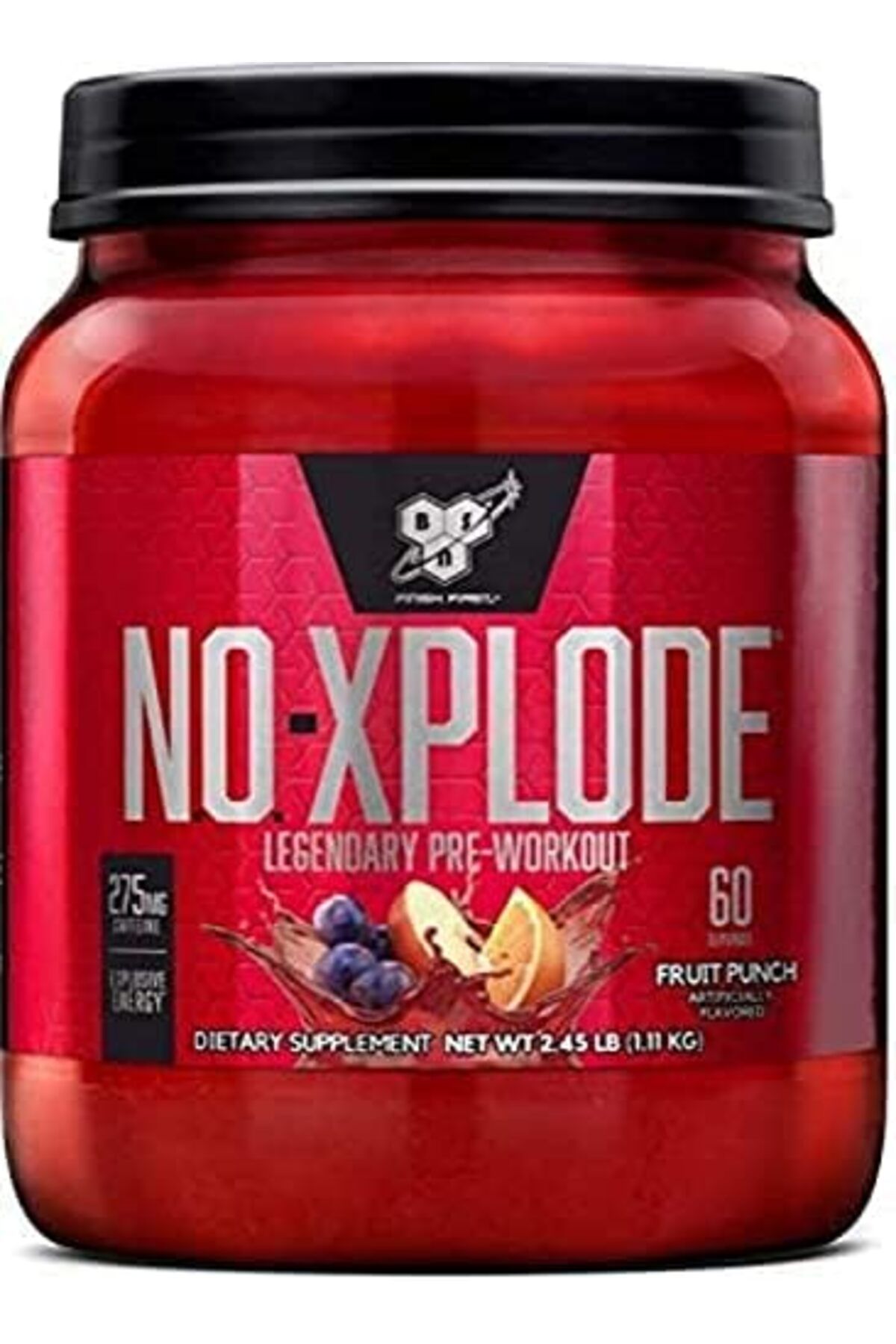 BSN-No-Xplode 2.0 - Fruit Punch, 2.48 lbs 2
