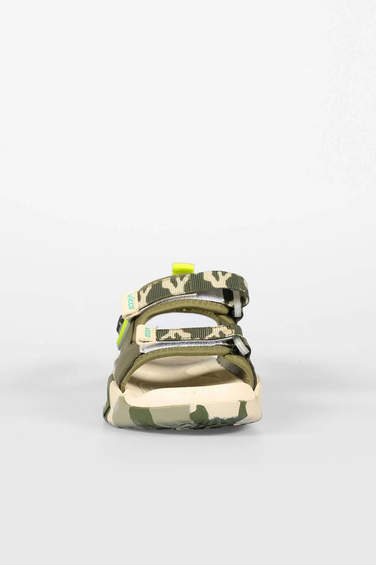 Vicco-Vi̇cco Tape Sandals between 26-36 Numbers - Khaki 7