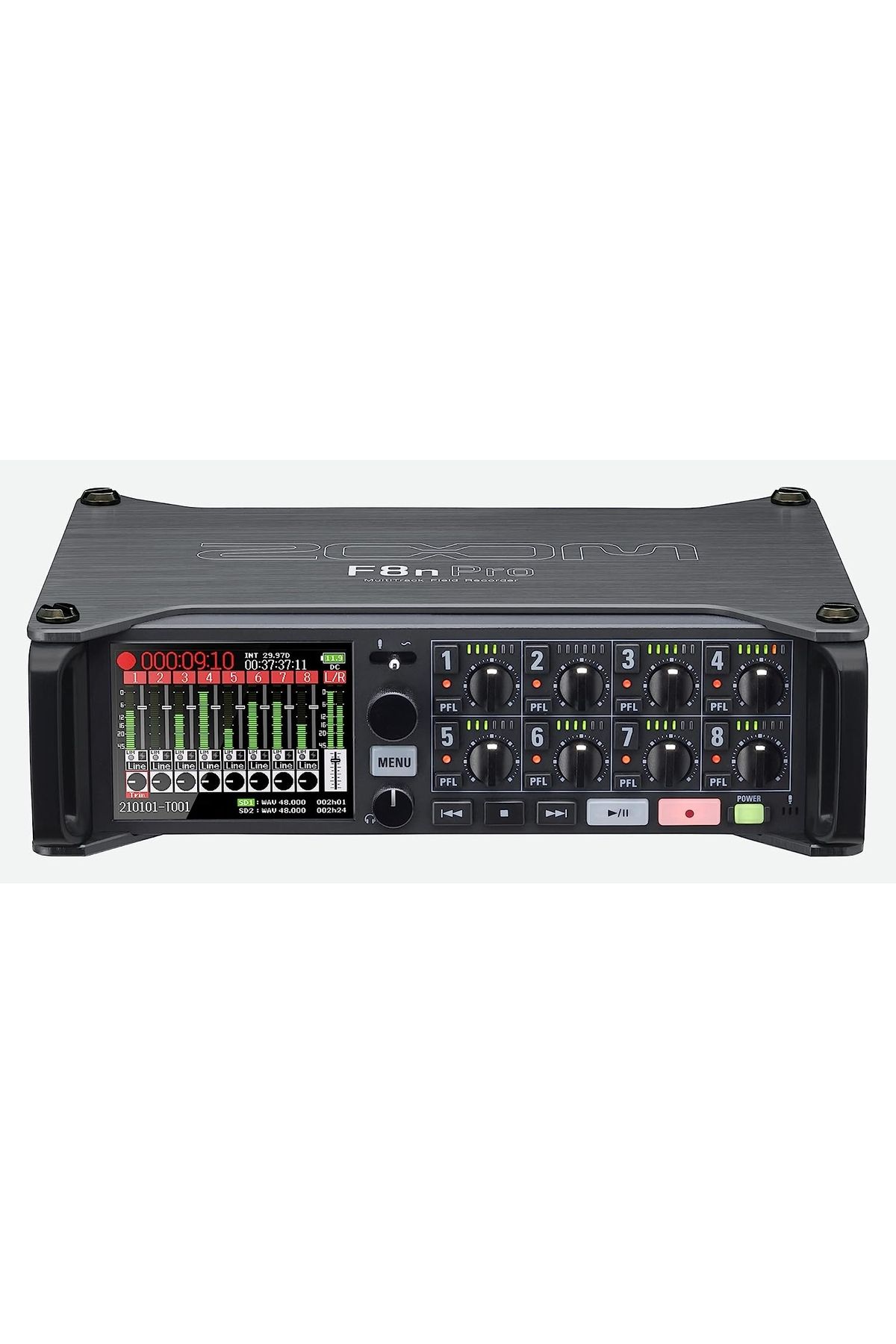 Zoom F8n Pro Multitrack Field Recorder