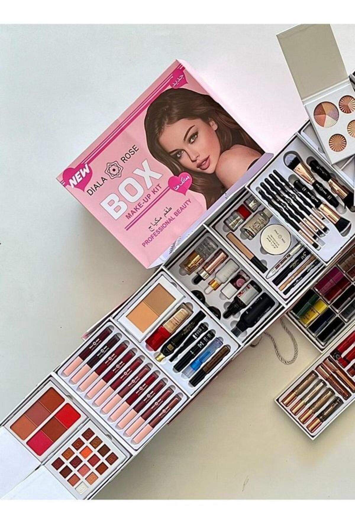 real beauty-صندوق متكامل سهل الاستخدام ومتعدد الألوان 4