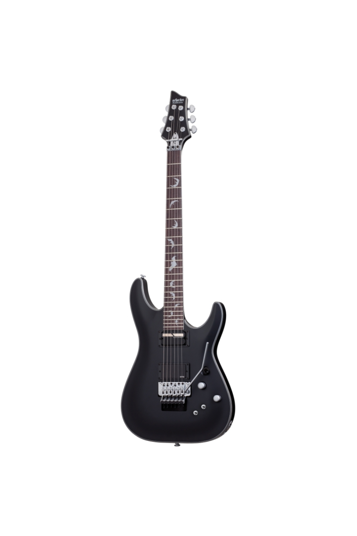 Schecter Damien Platinum 6 FR S Elektro Gitar (Satin Black