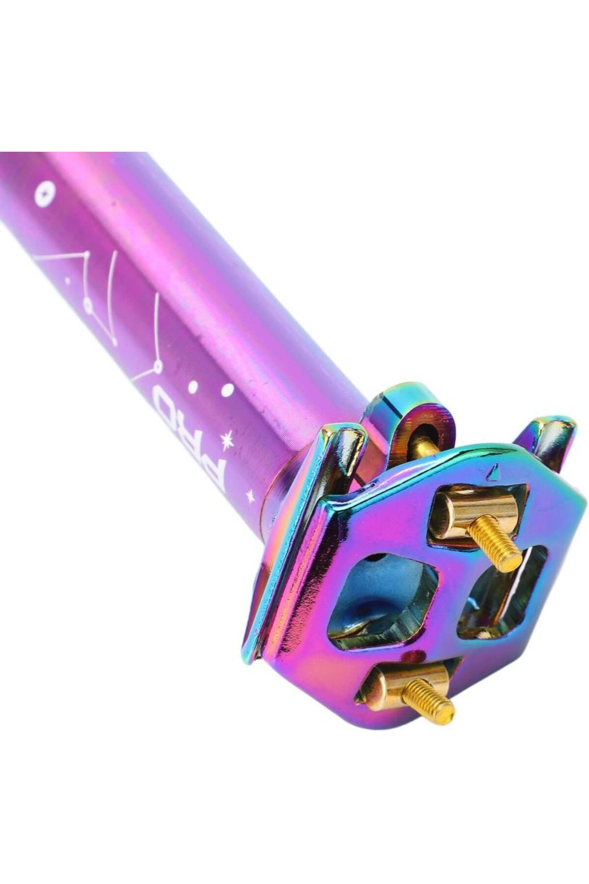 KNT 27.2mm x 750mm Aleminyum renkli sele borusu RAİNBOW