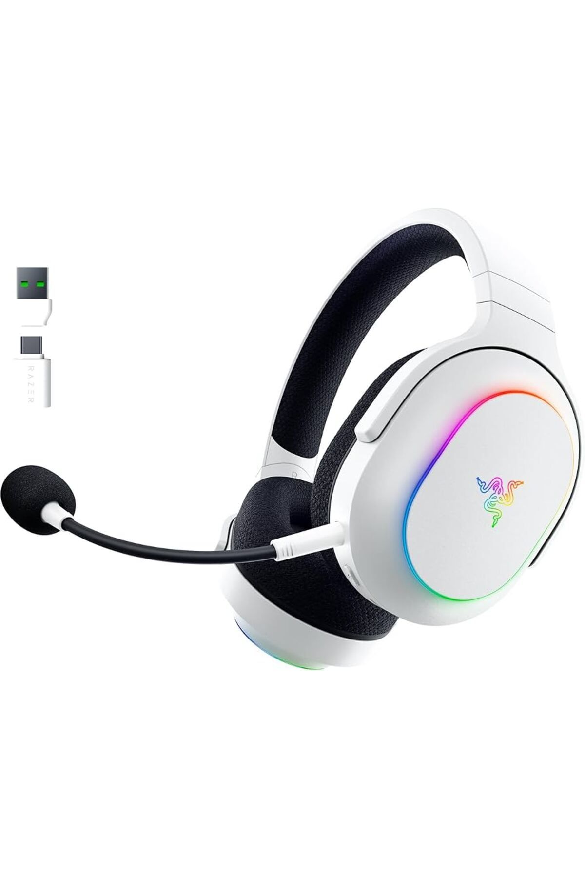 RAZER Casti Casti Razer Barracuda X Chroma Alb, Bluetooth, Wireless, Microfon - Mărime unică
