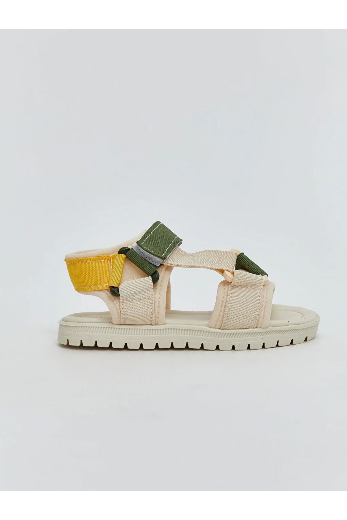 LC Waikiki-Sandale LCW STEPS Bej Color Block pentru bebelusi 2
