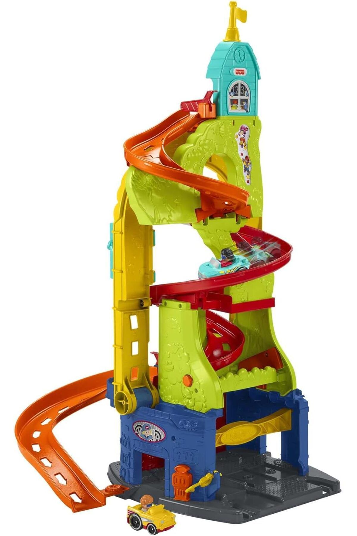 mazıdağı mazzıdağ Price Little People Wheelies Şehri Araçları Oyun Seti, 2 Adet Araba Dahil, HBD77, Çok