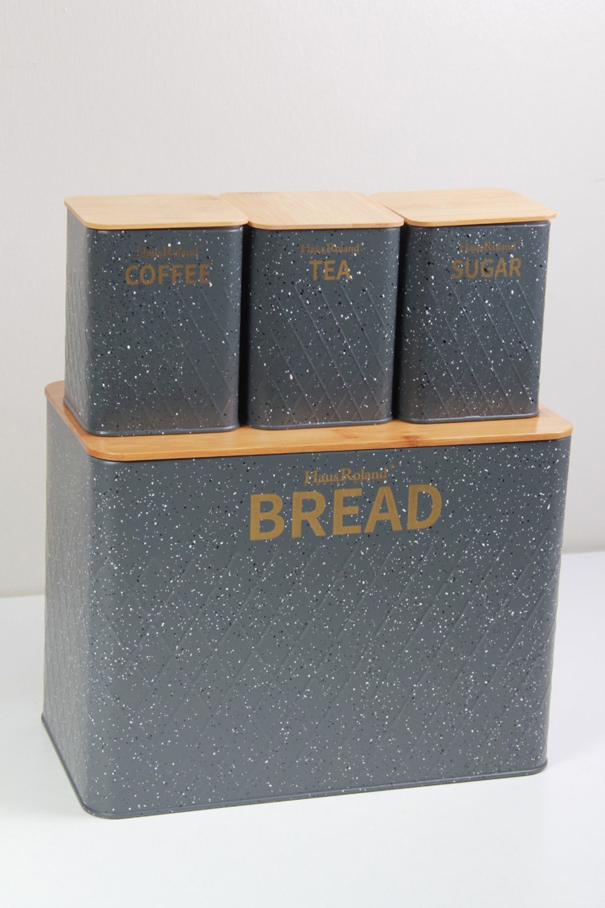 Generic-Aisha bread box with storage jars 3