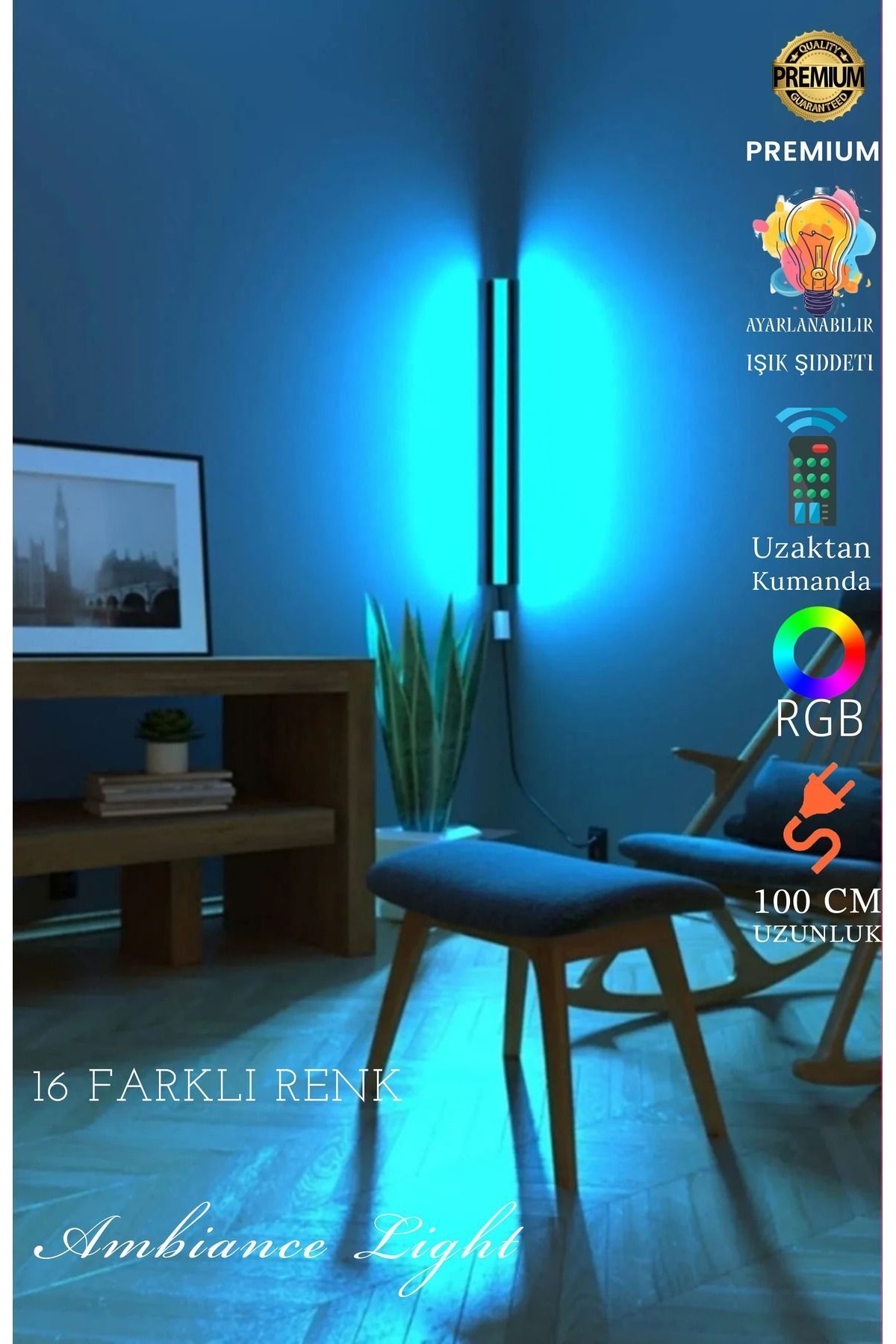 teknotrust Oda Aydınlatma Sistemi Full Renk Rgb