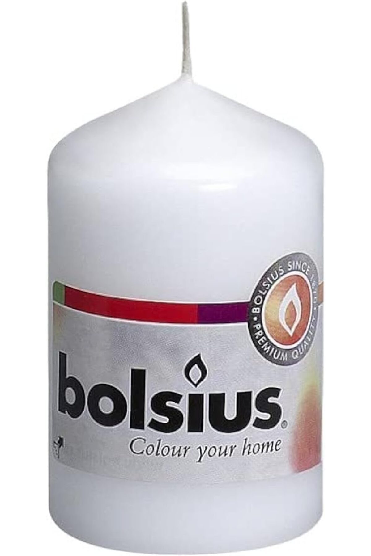 mazıdağı mazzıdağ Beyaz Renginde Blok Mum - 80/48mm - 15 Saat Yanma Süresi new store 1133631