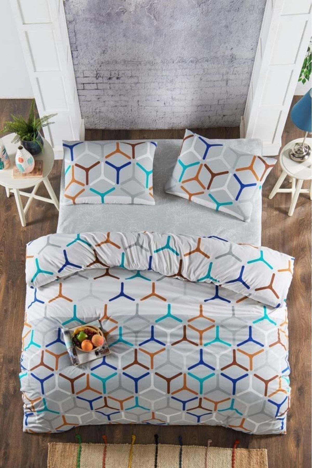 KDROĞLU KDROGLU Alya Çift Kişilik Nevresim Takımı New Desing 1109836