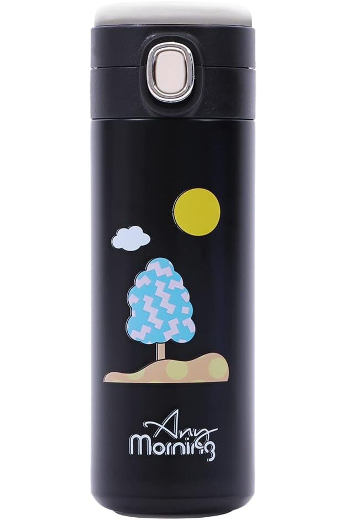 KDROĞLU Termos - 420 ml Paslanmaz Çelik, Sızdırmaz ve Vakumlu