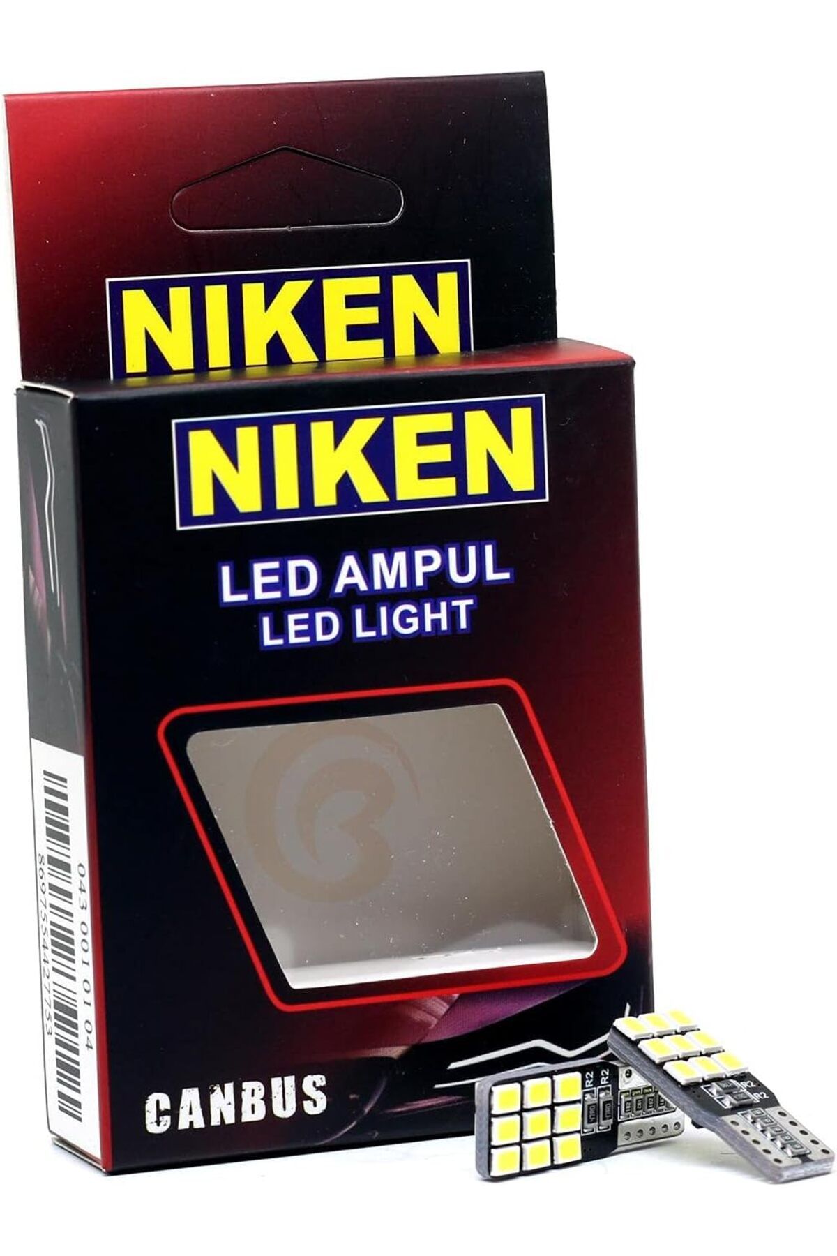 KDROĞLU KDROGLU 12V T10 Büyük Dipsiz Ampul 18 Led'li 2’li SET - Beyaz Işık New Desing 1109836