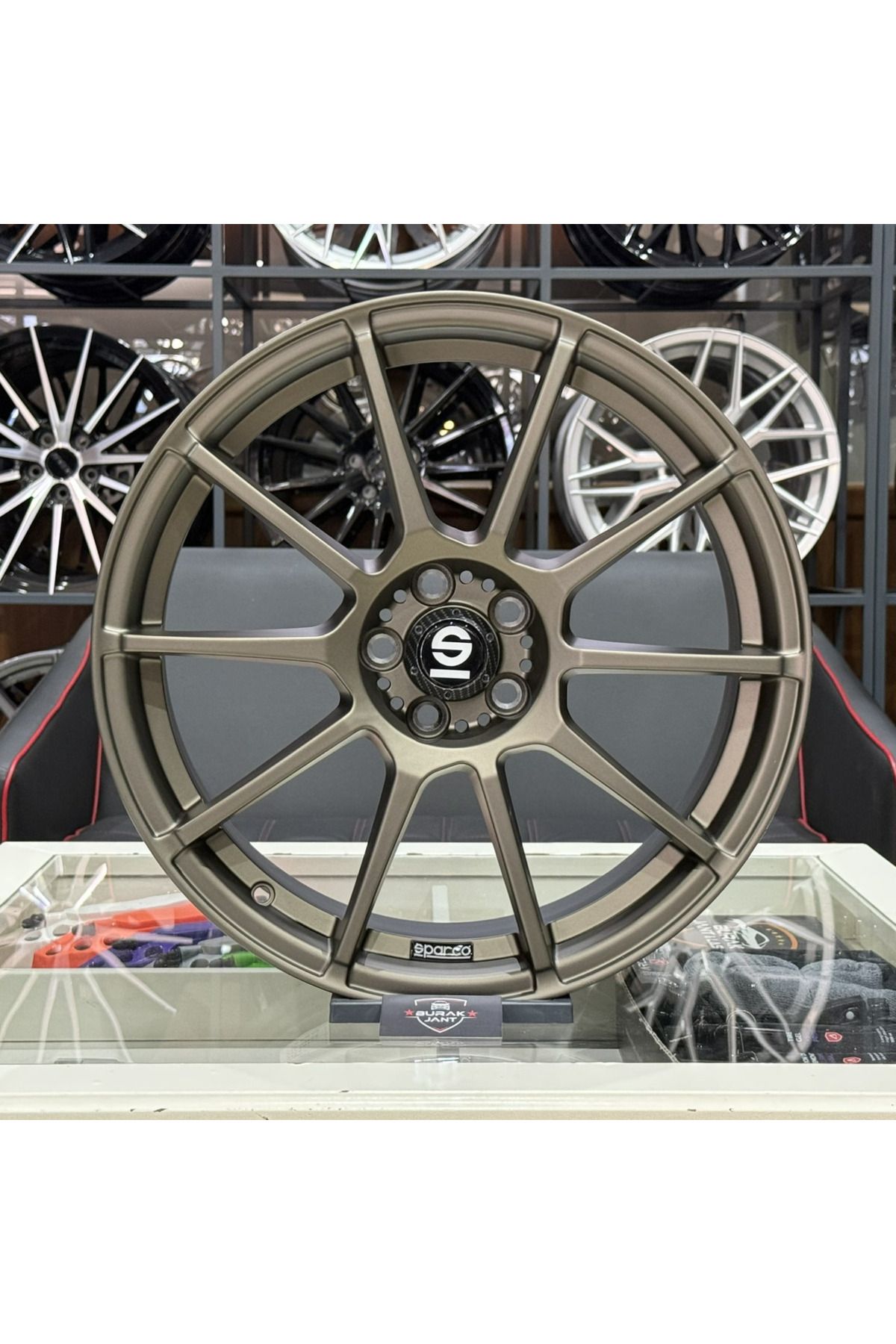 Sparco 18 İNÇ 5X100 MATT BRONZE SPARCO ASSETTO GARA JANT MODELİ (4ADET)