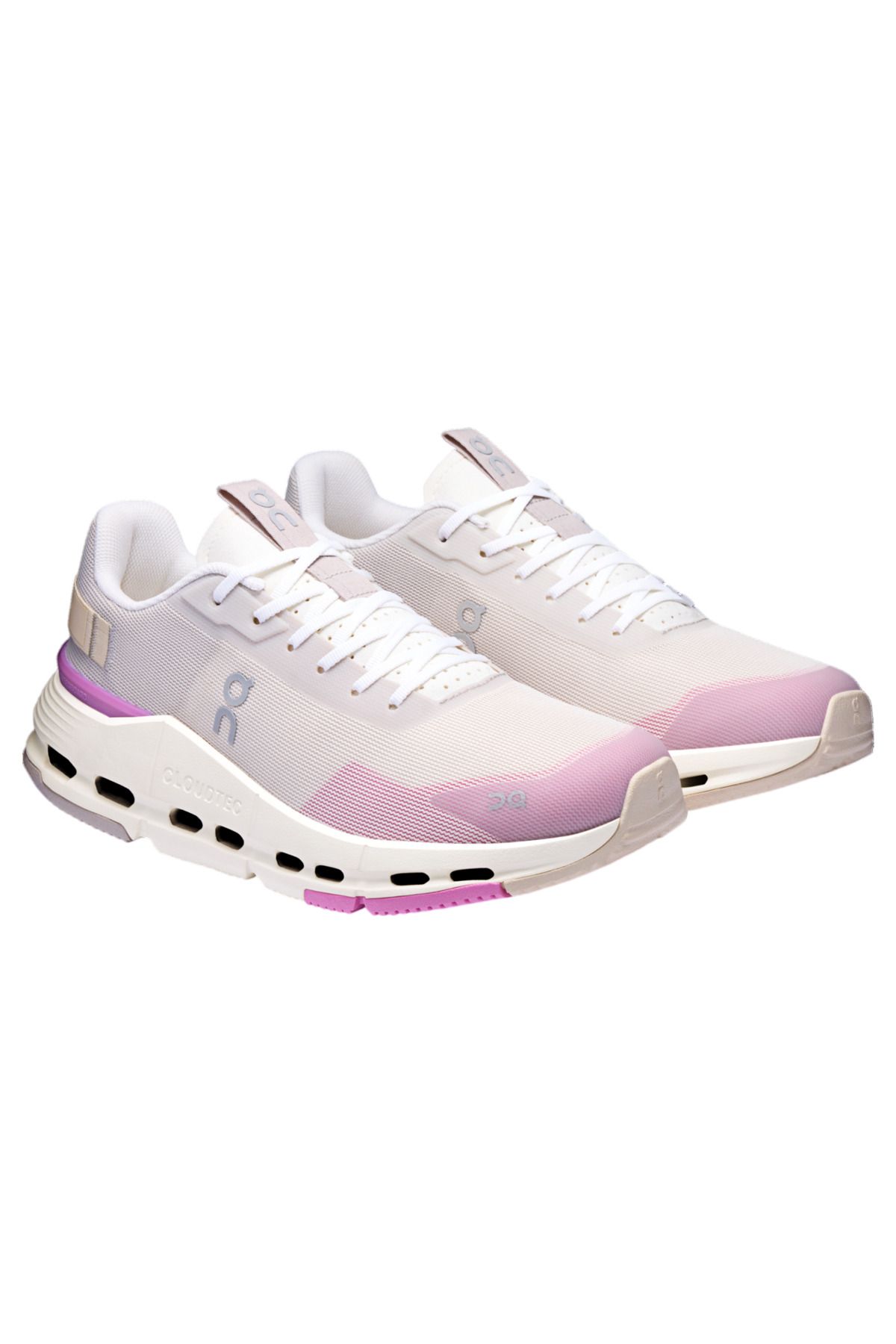 ON-Running Cloudnova Form 2 Women's Shoes Pearl / Raspberry 5