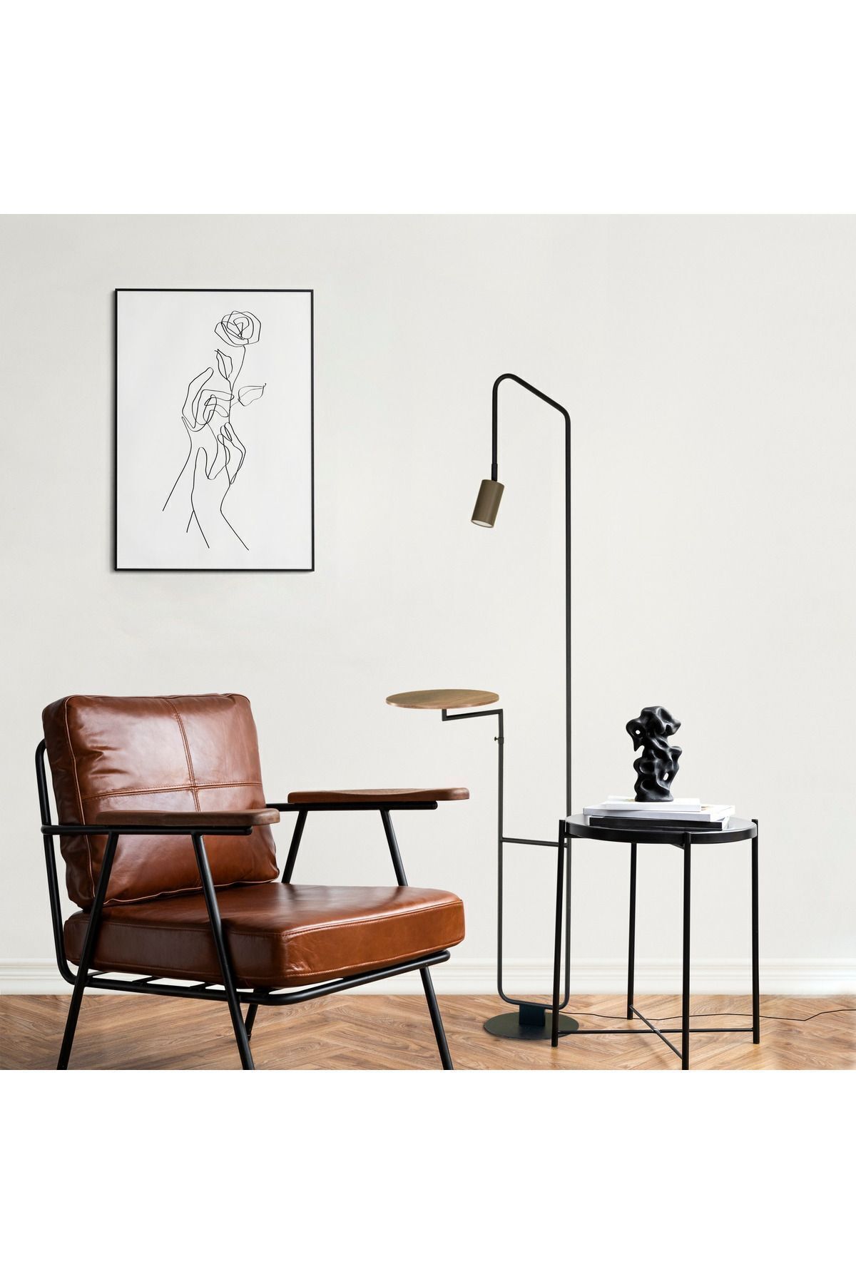 teknotrust Led Lambader Coffee 170 cm