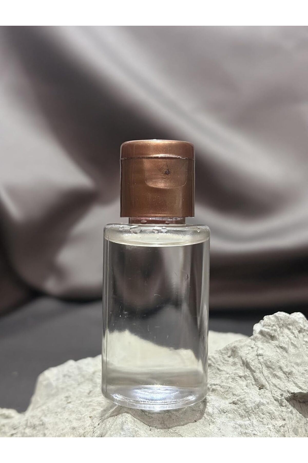 KDROĞLU KDROGLU Adet 50 ML Boş Plastik Şişe OM62 Bronz Kapak  1109836