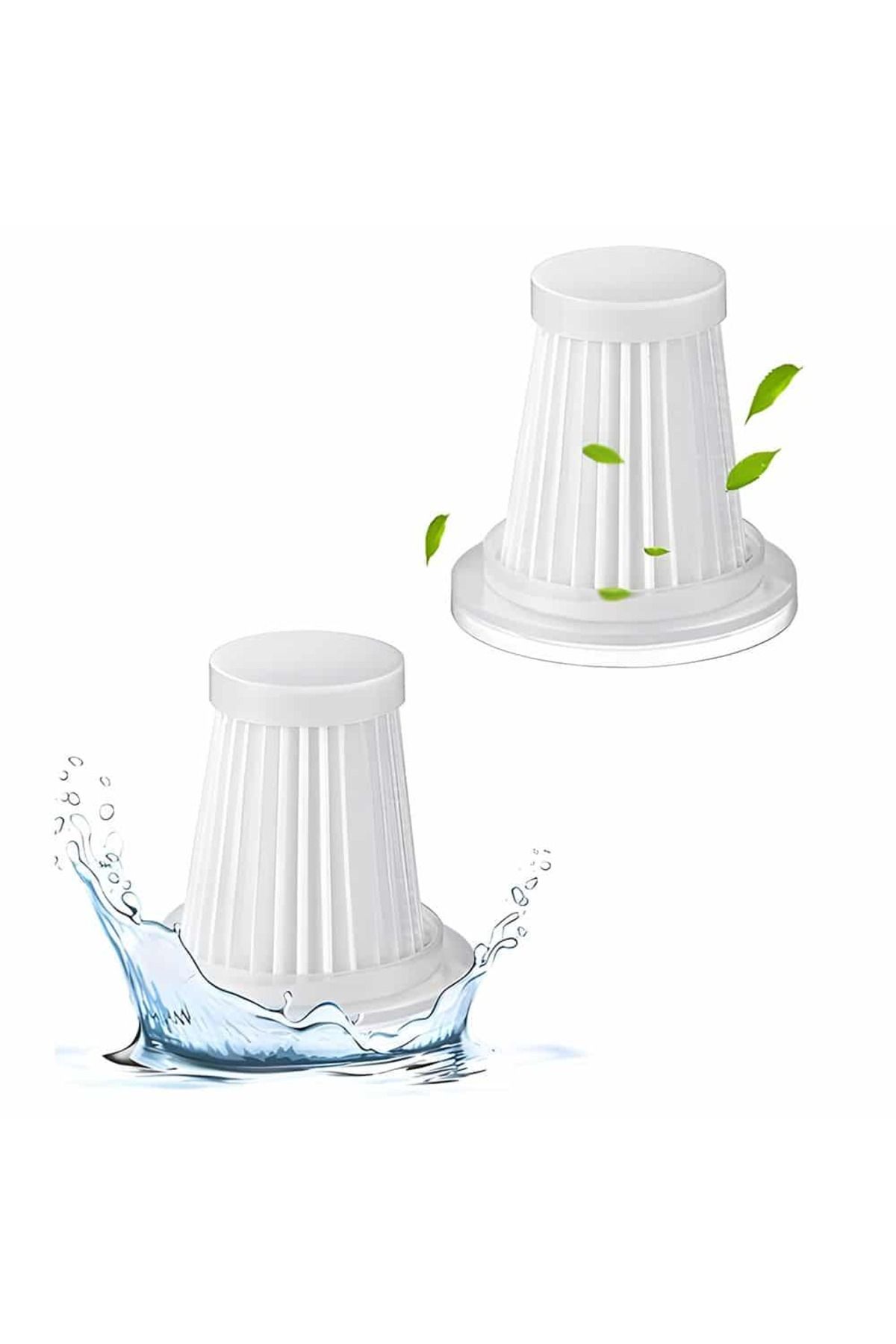 IMA TREND-Set 2 Filtre Hepa Pentru Aspirator Auto, Lavabile, Reutilizabile, Compatibile Universal 1