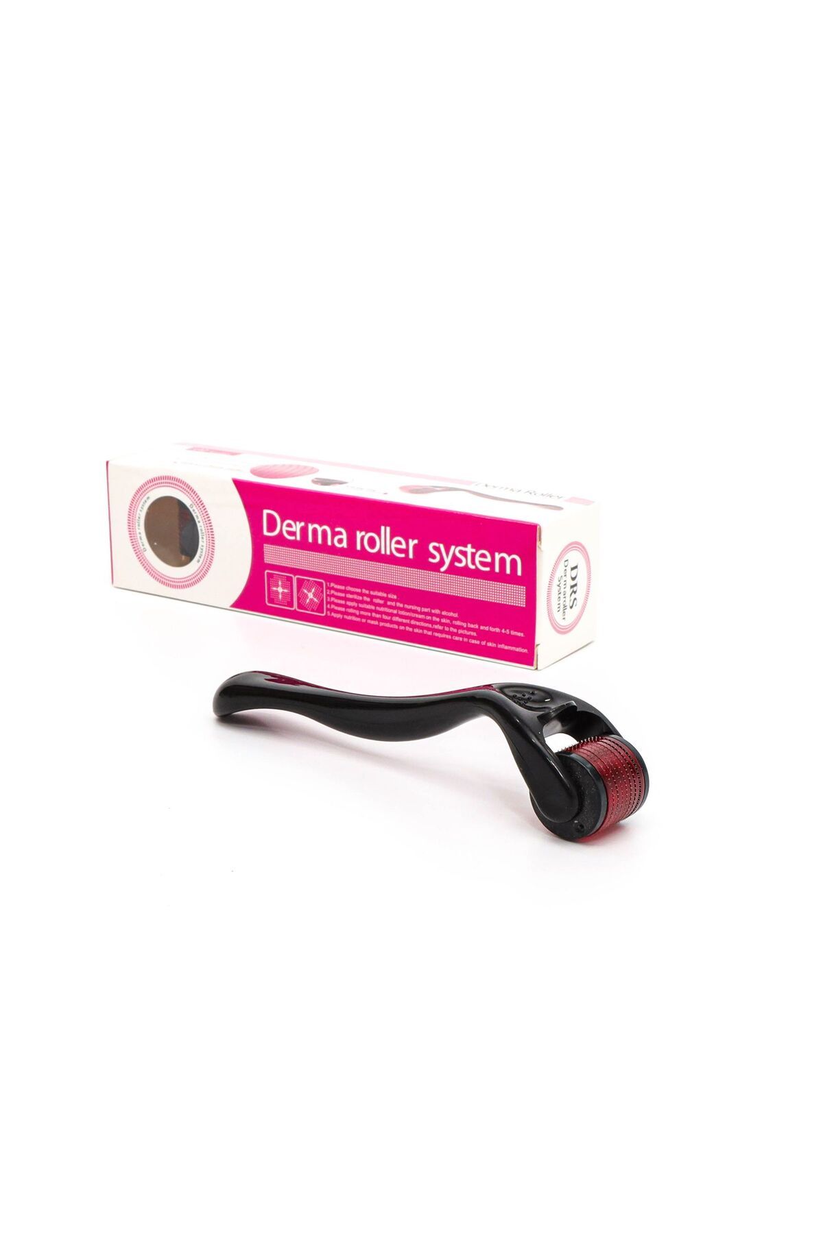 Qulaccia Dermaroller Titanyum 540 Iğneli 0.5 Mm-Cilt Yüz Vücut Yenileme Masaj Aleti