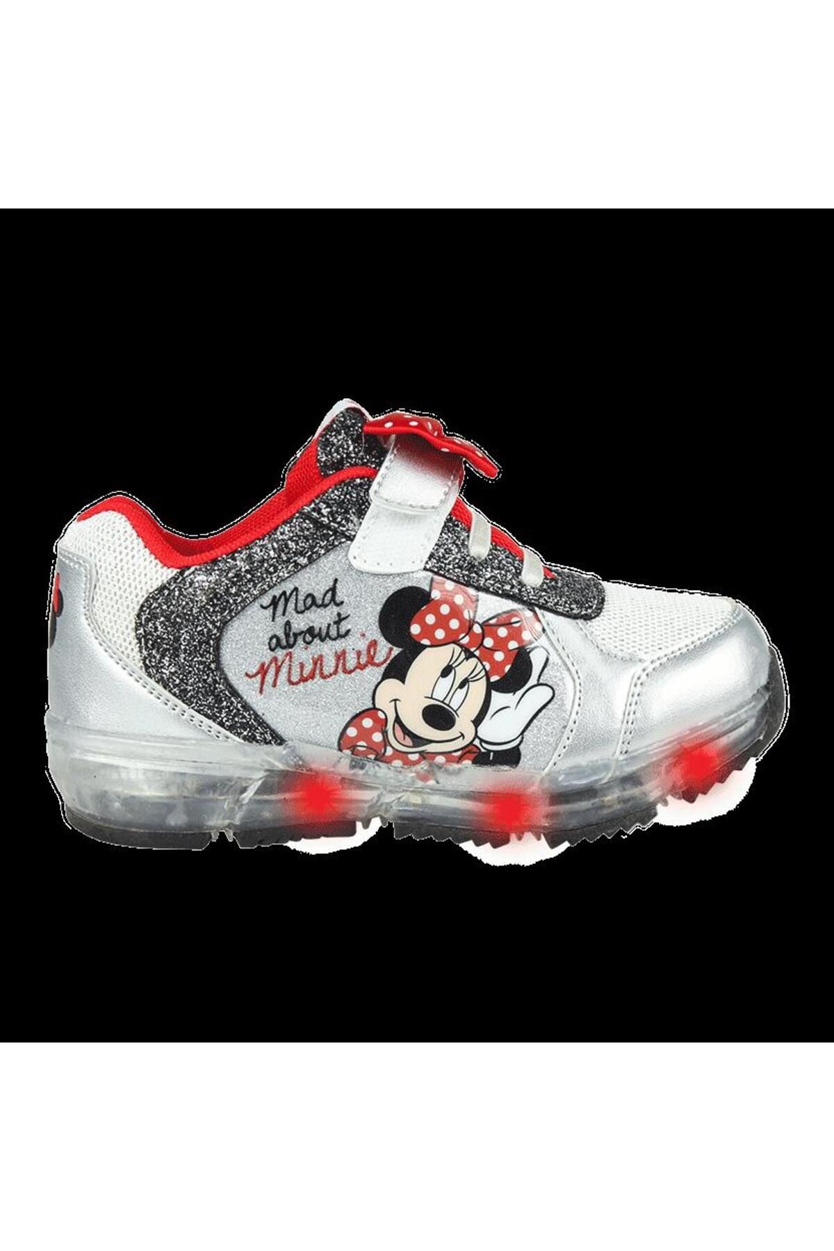 Minnie Mouse-Minnie Mouse light-up sneakers, Silver, model 2300004622, Size 27 EU 1