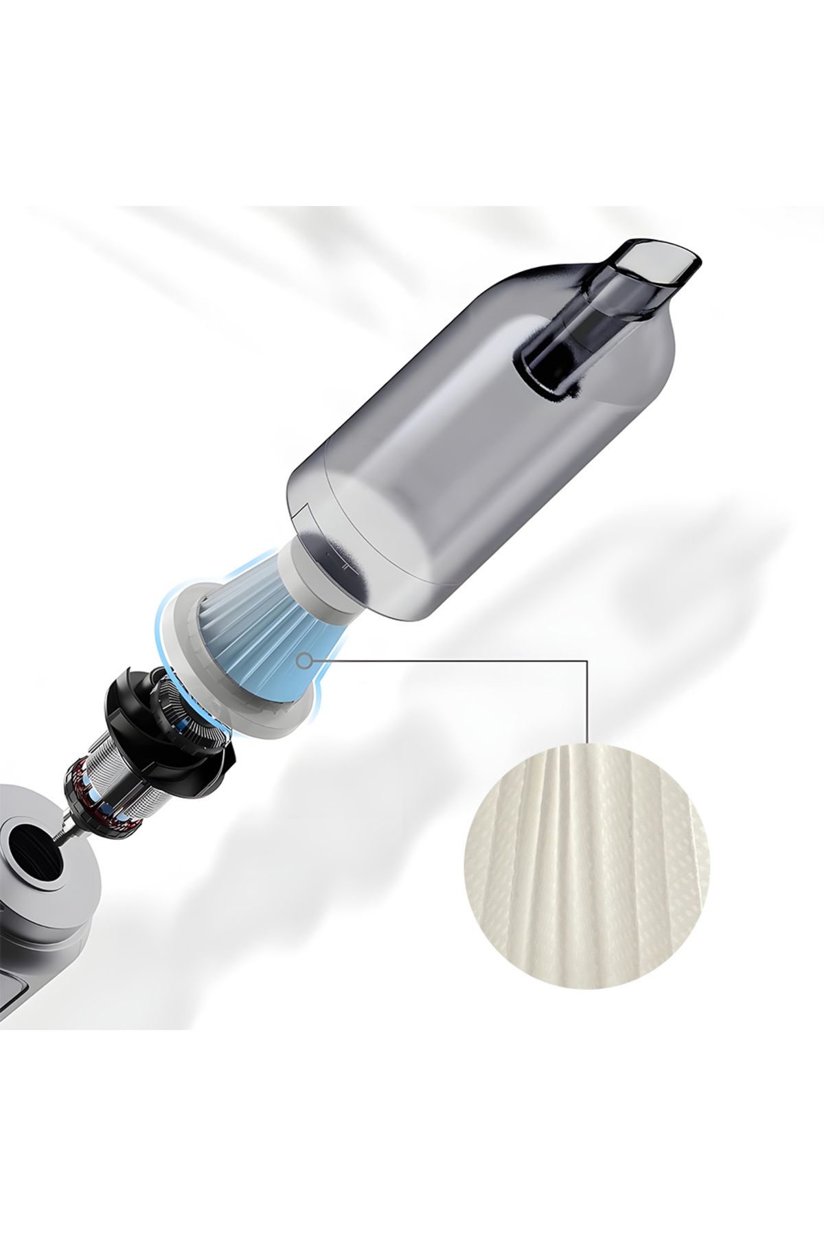 IMA TREND-Set 2 Filtre Hepa Pentru Aspirator Auto, Lavabile, Reutilizabile, Compatibile Universal 6