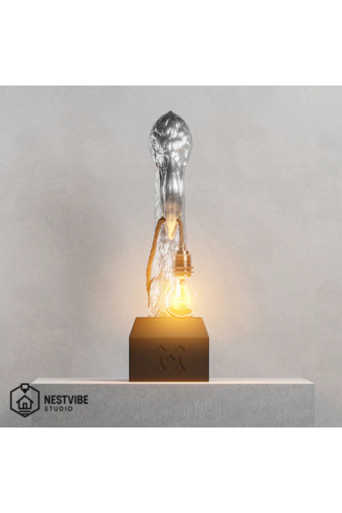 DREAM MODE-Stylish Table Lamp with Flamingo Head Design Nestvibe Studio Special Series 2