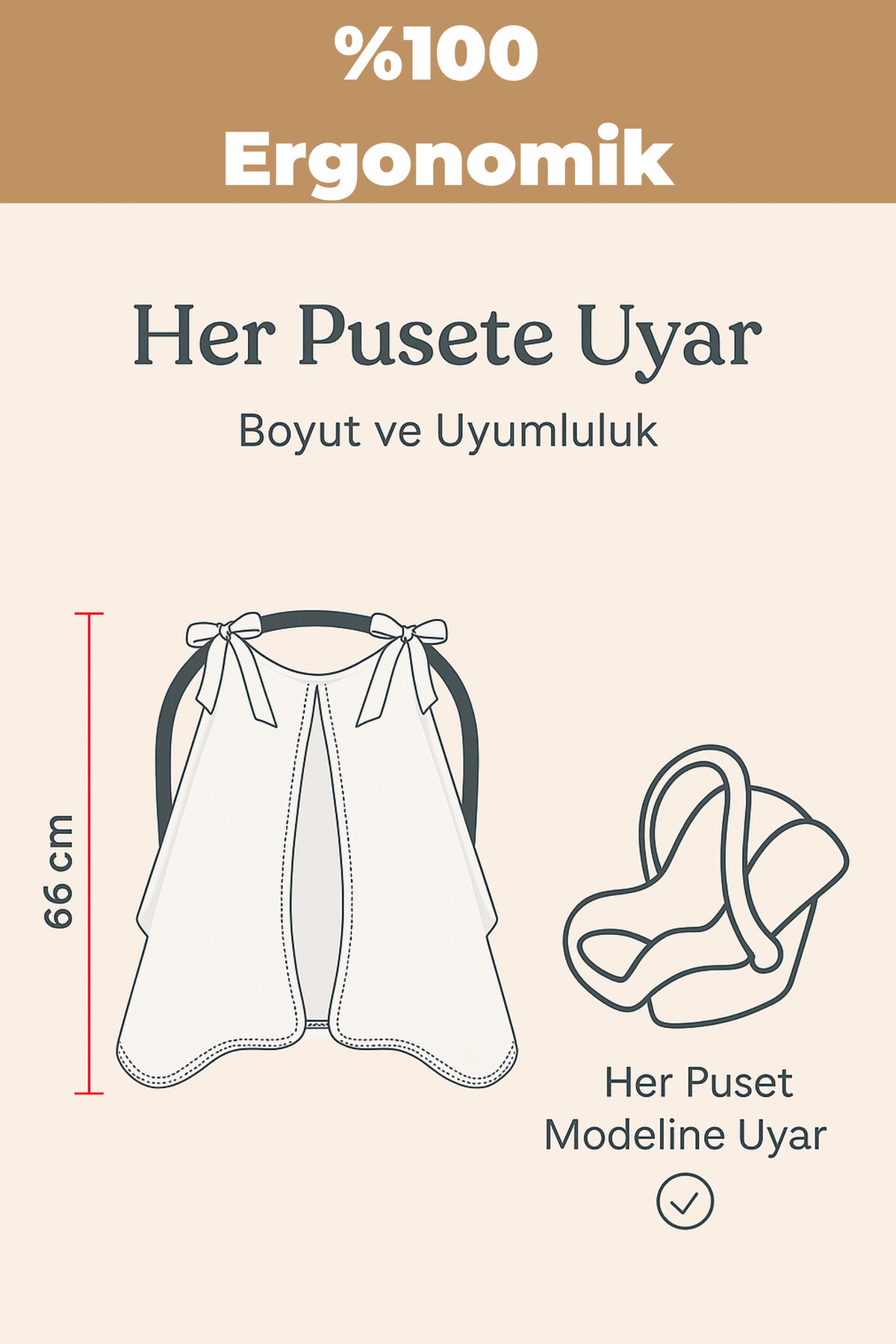Babynest Puset Örtüsü/Bebek Arabası Örtüsü %100 Pamuk Müslin Beyaz fotoğrafı 6 (önizleme)