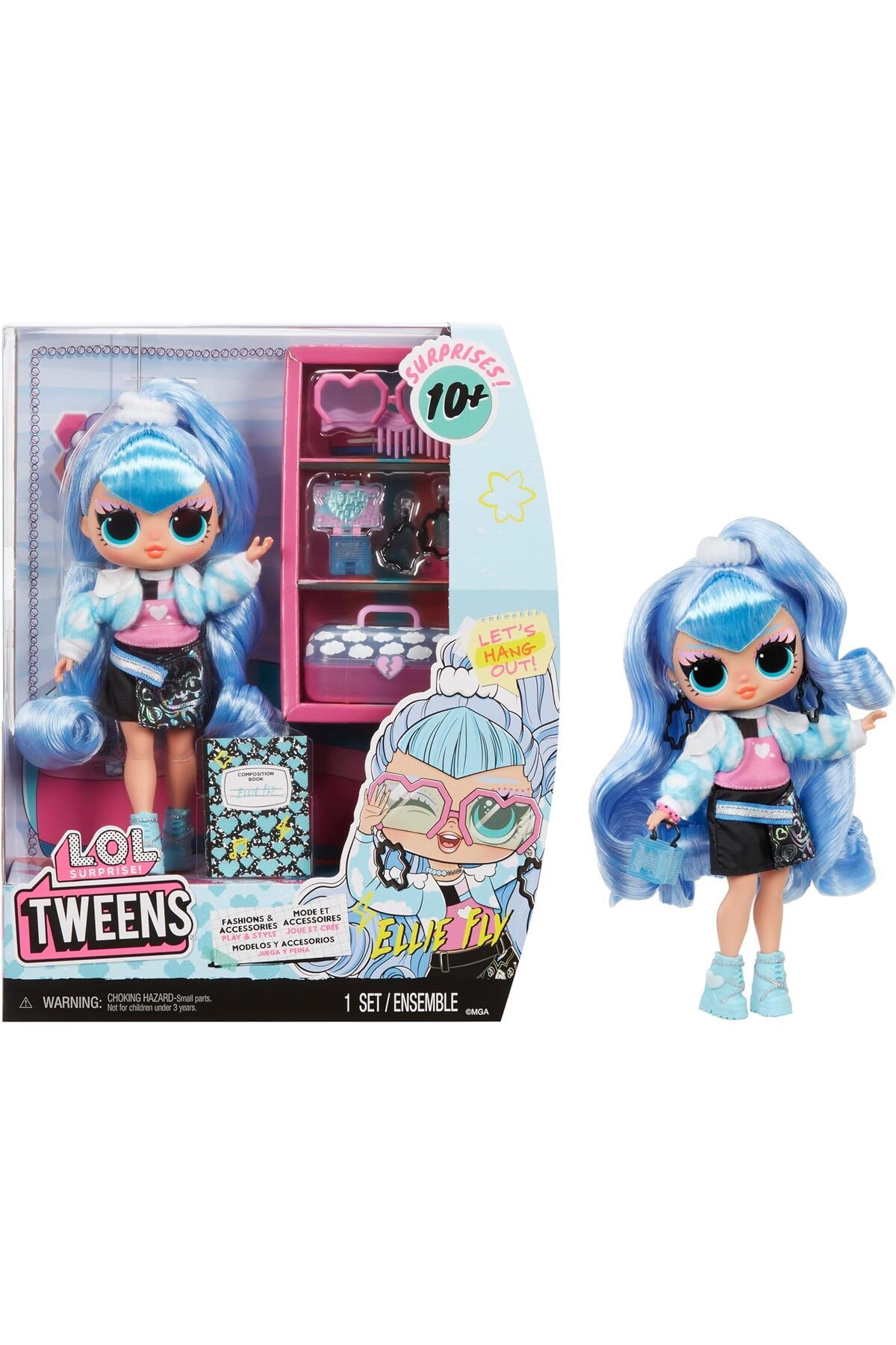 STOREMAX Sbl Surprise! MGAE LOL Tweens Seri 5 Ellie Fly Bebeği Oyuncak SBLShp 1064356