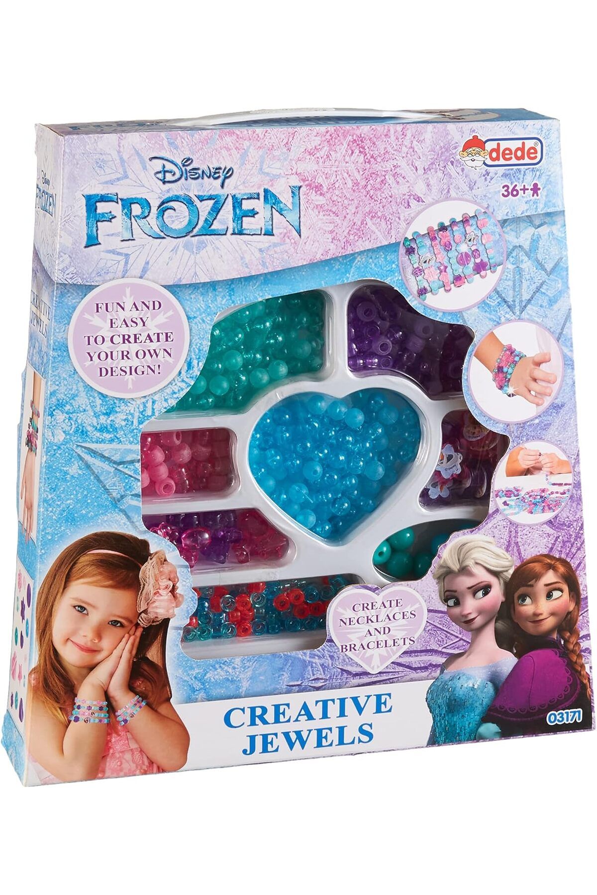 STOREMAX Frozen Büyük El Çantalı Takı Seti, +3 Yaş için ELZFRNTR 1127478