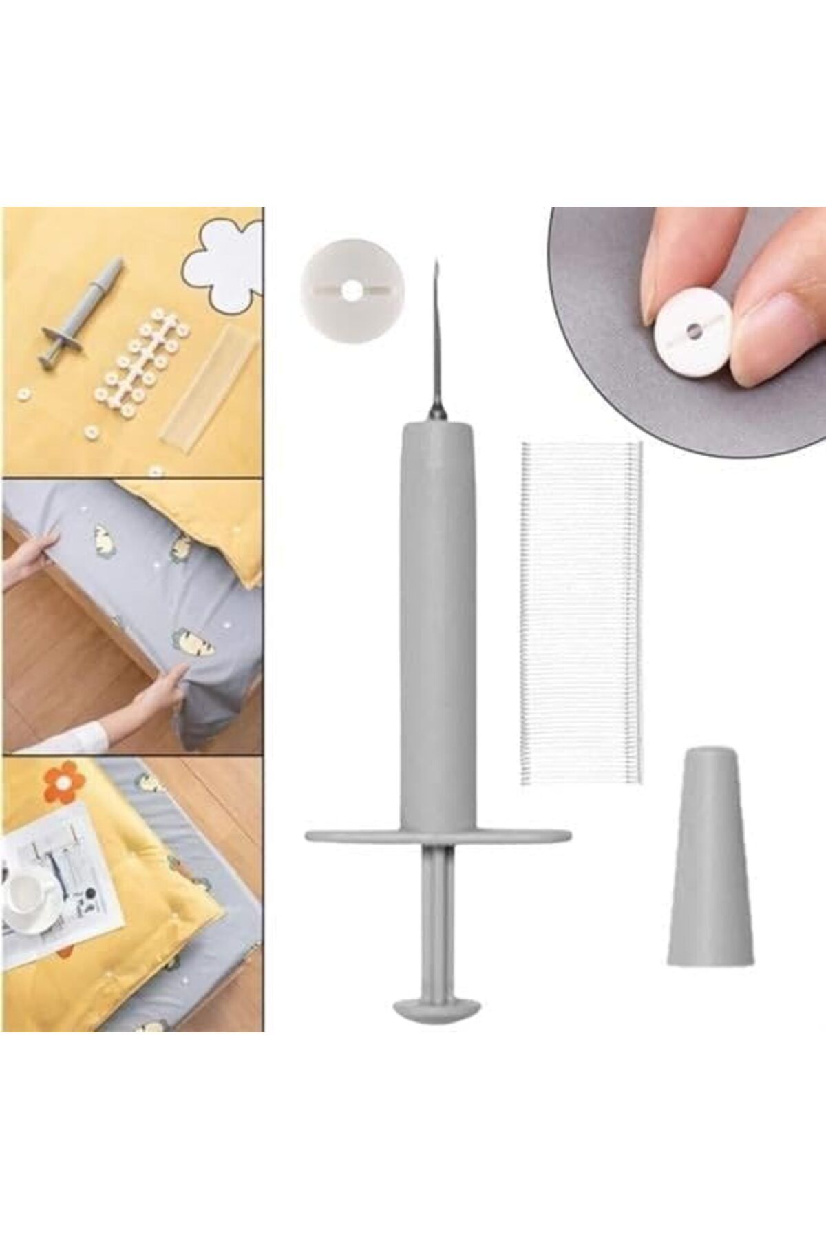 STOREMAX OZN Outlet Yorgan Kılıfı Ve Çarşaf Tutucu Sabitleyici Düğme Kiti OZNstre 1094633