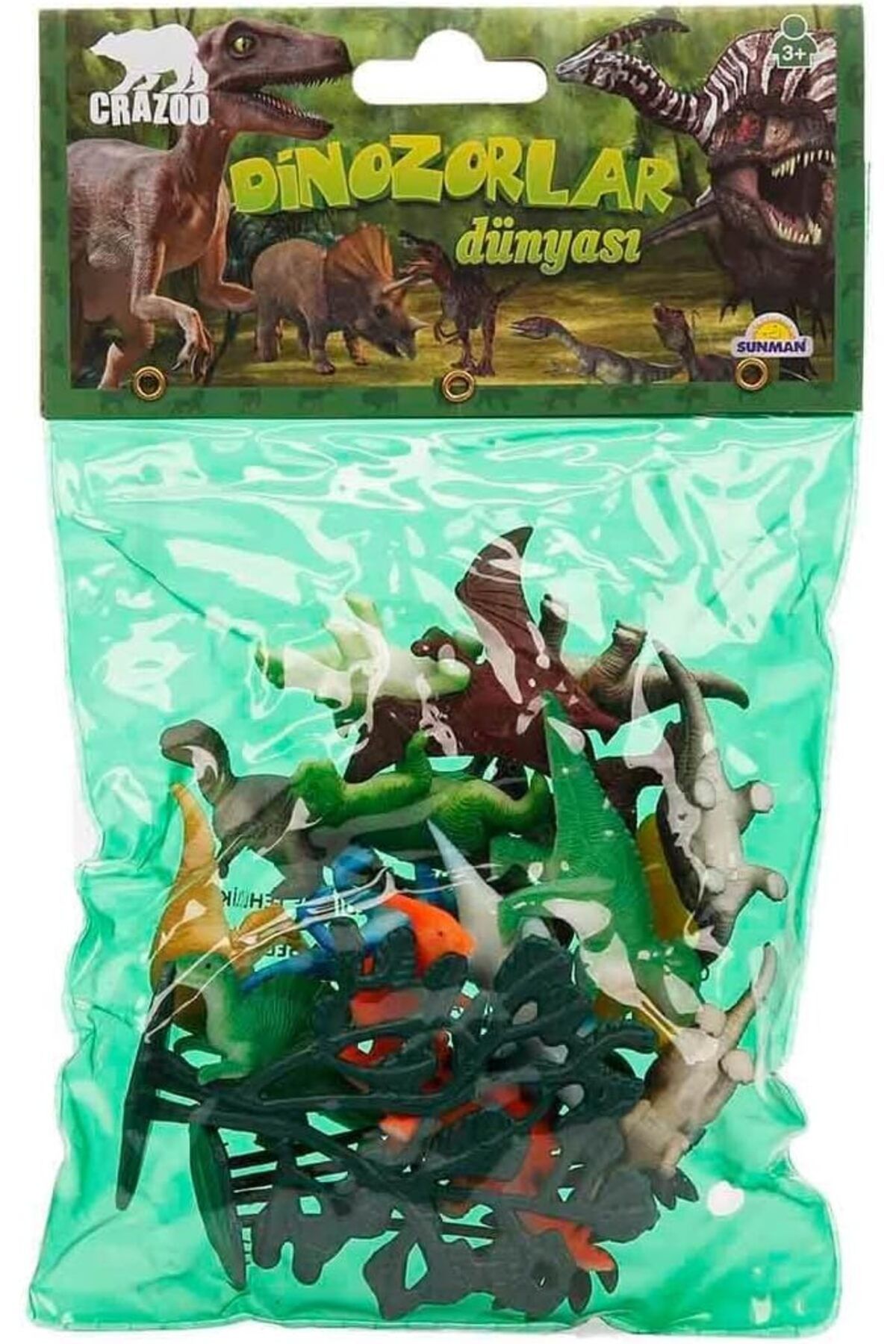 Mu Art Ahşap Mrt Sun-Rst-Crz-Figür Dinozorlar Dünyasi Kçk.Poşet 3A. Art 871301