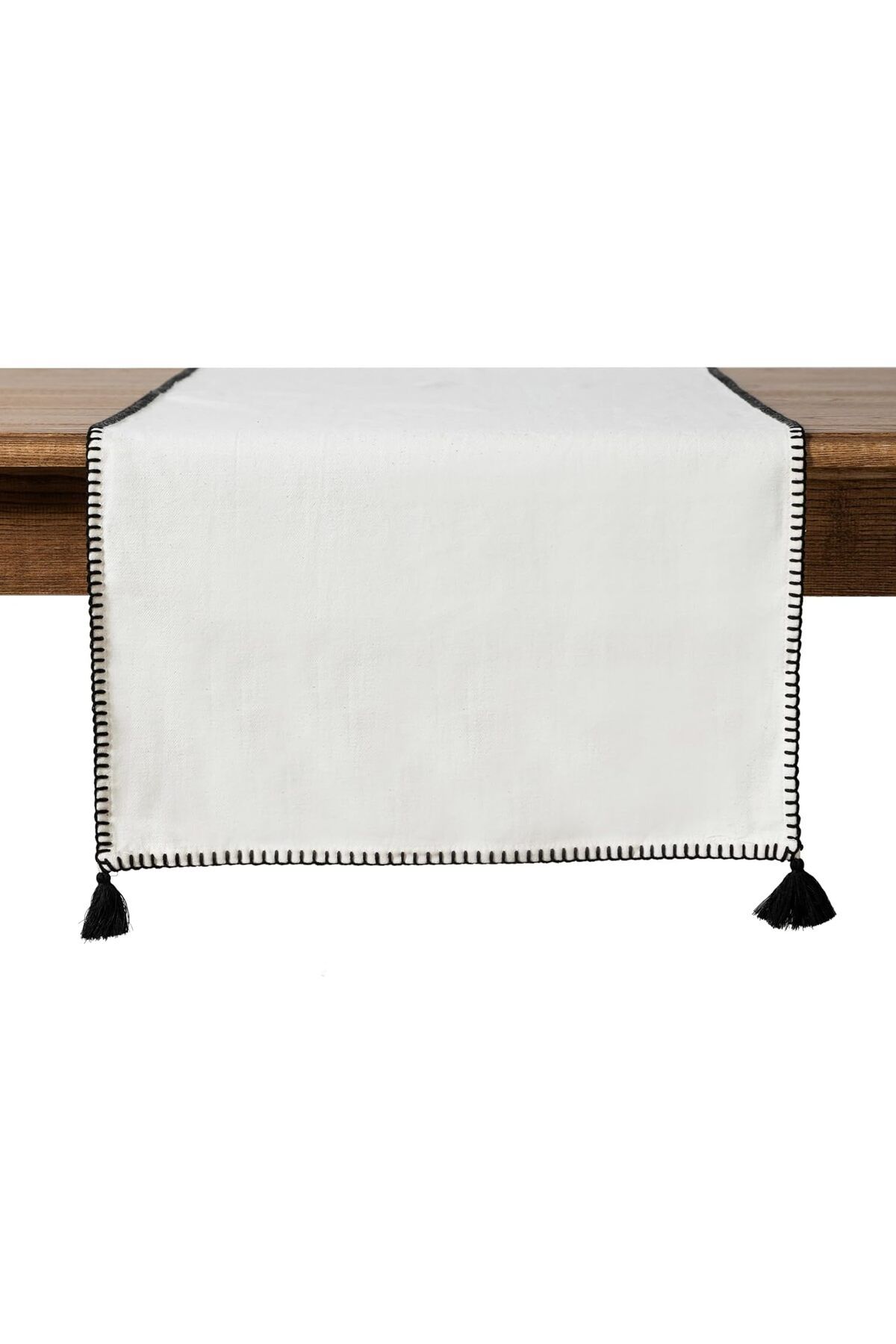 STOREMAX Ezg Concept Oradea Püsküllü Runner Siyah 45x145 Ezsnshop 1065757