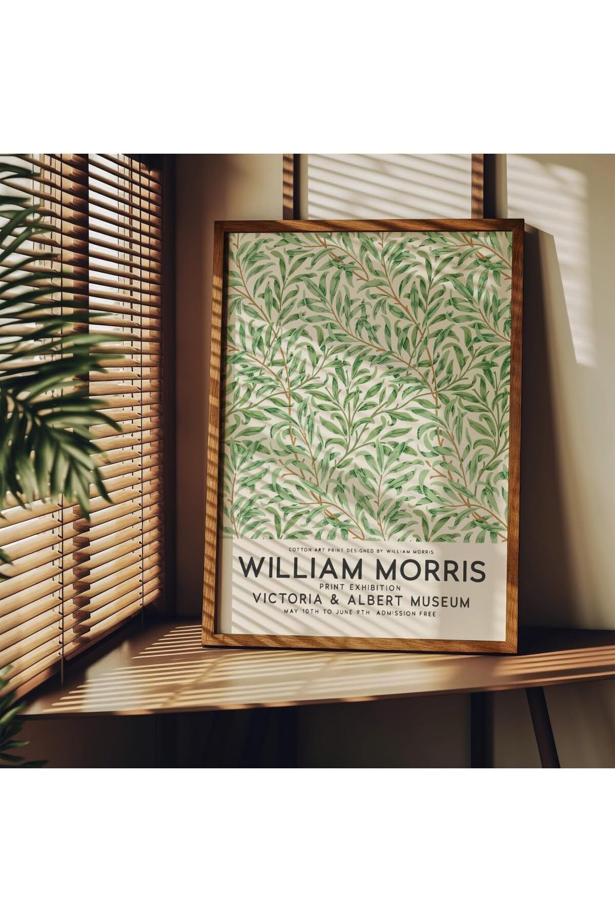 STOREMAX OZN Tanıtım William Morris Çerçevesiz Poster, Modern Dekoratif Çerçevesiz Poster, Tablo, Morri