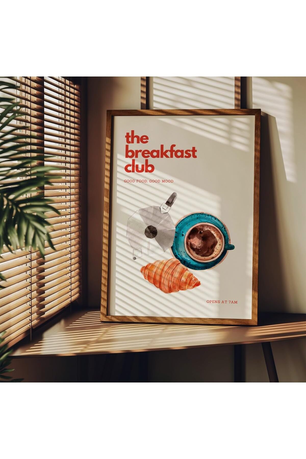 STOREMAX OZN Tanıtım Wall Art Çerçevesiz Poster, Modern Dekoratif Çerçevesiz Poster, Tablo, TheBreakfas