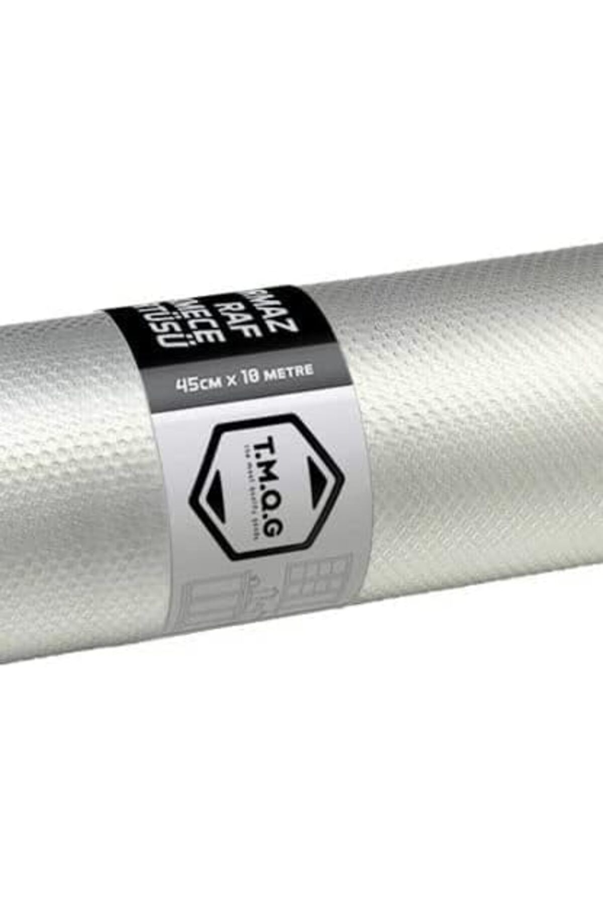 STOREMAX Sbl (45cm x 10metre) Şeffaf Kaymaz Dolap İçi Çekmece Raf Örtüsü Çekmece Astarı Raf Astarı