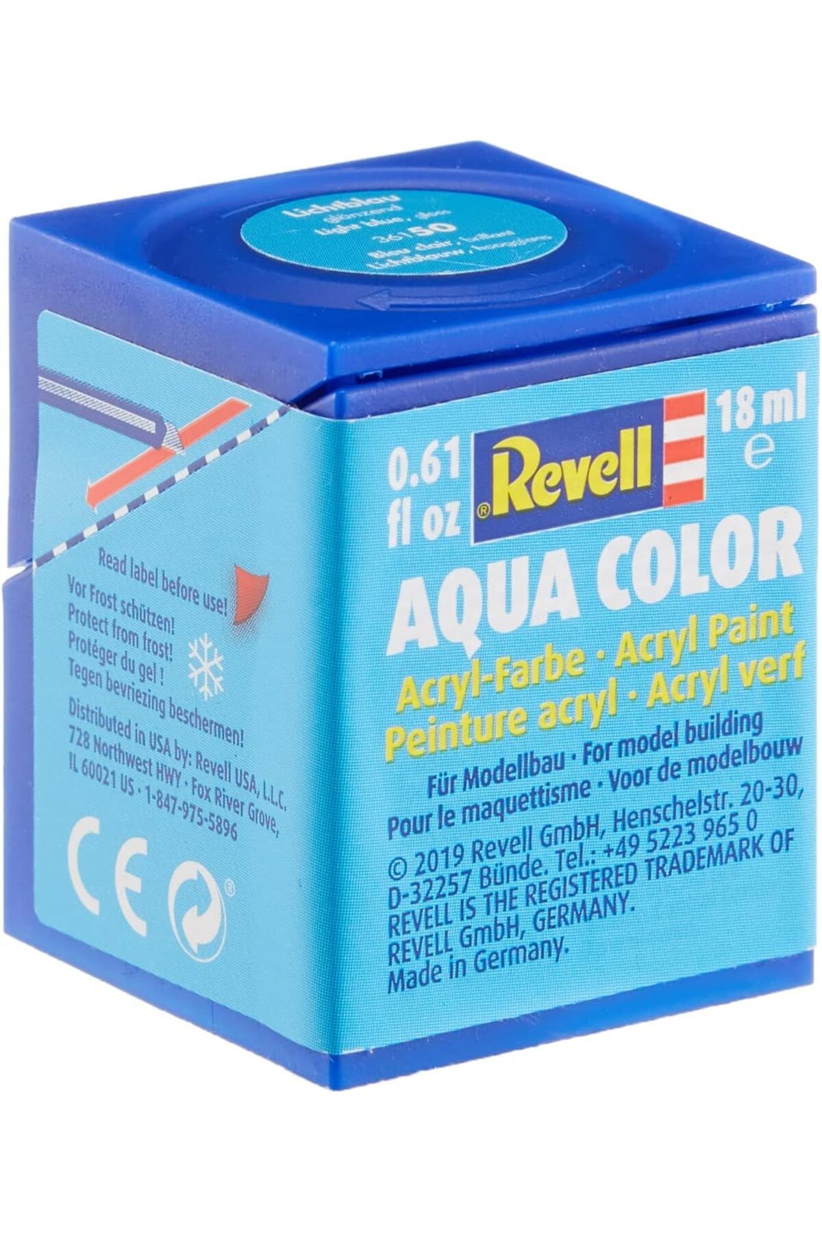 STOREMAX - Su Bazlı Maket Boyası Açık Mavi Parlak 18 Ml (36150) ELZFRNTR 1127478