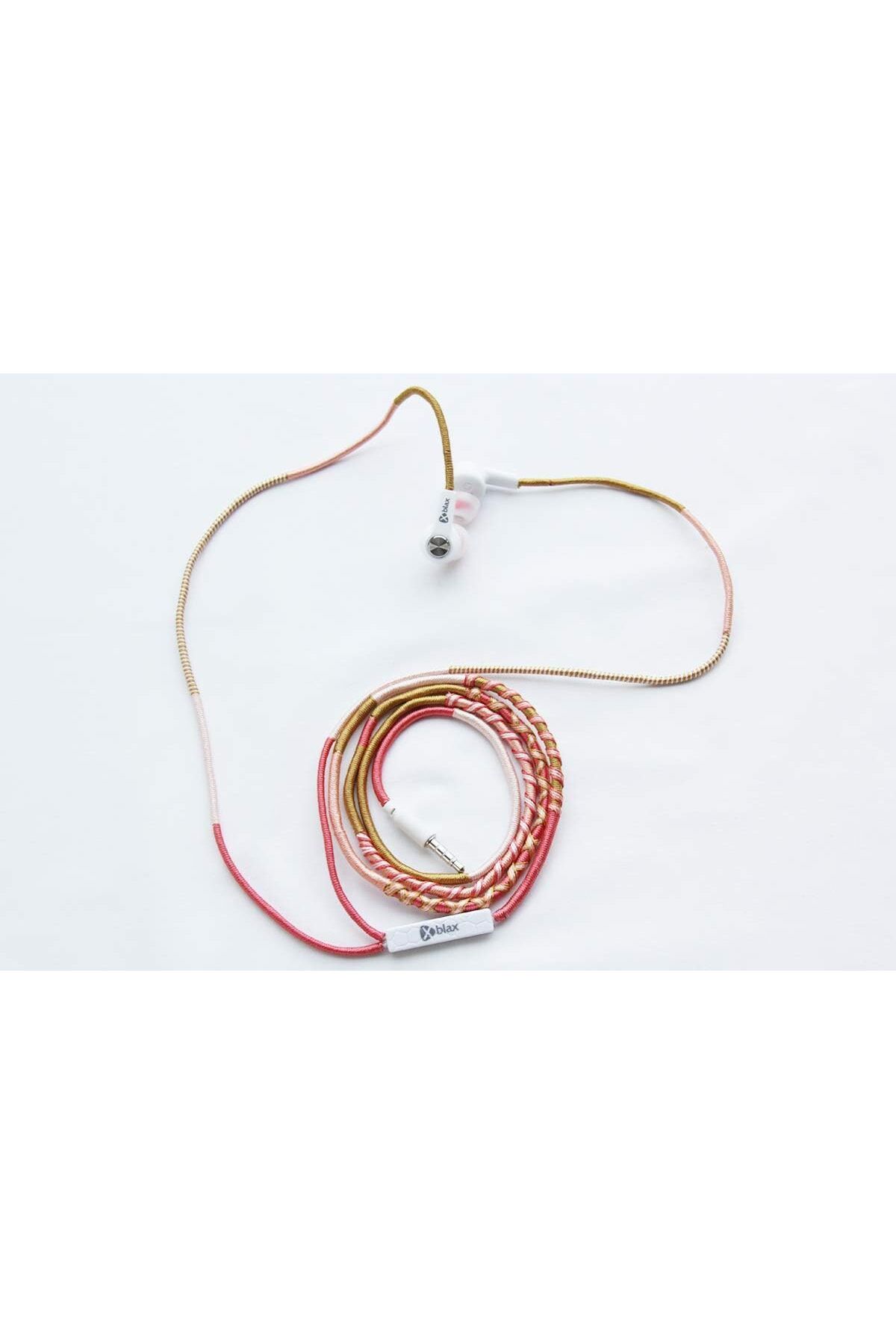 Mu Art Ahşap Mrt Handmade Lily 3.5Mm El Yapımı Kablolu Kulakiçi Stereo Kulaklık, Beyaz Art 871301