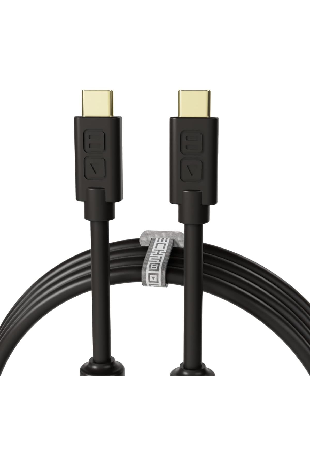 Mu Art Ahşap Mrt TechTools Chroma Cables USB-C to C - 2mt | Black Art 871301