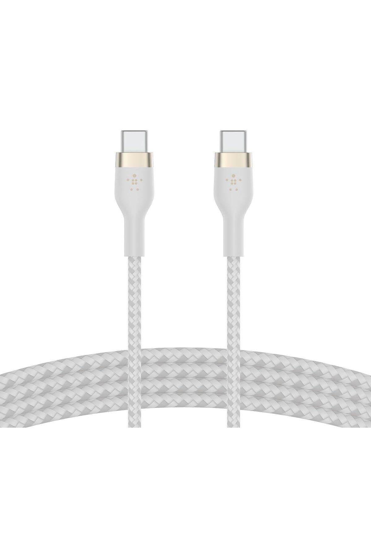 Mu Art Ahşap Mrt BoostCharge Pro Flex Örgülü USB C Tipi - C Kablosu (1M/6,6FT), USB-IF Sertifikalı Güç Dağ